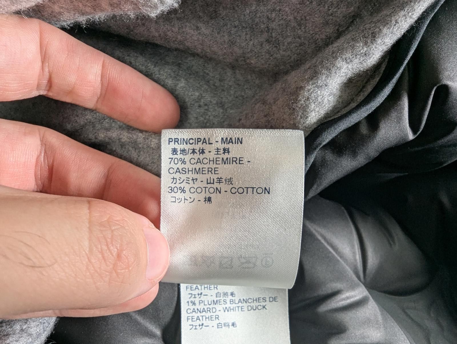 Louis Vuitton Louis Vuitton Boyhood Puffer Coat in Grey Size US M / EU 48-50 / 2 - 4 Thumbnail
