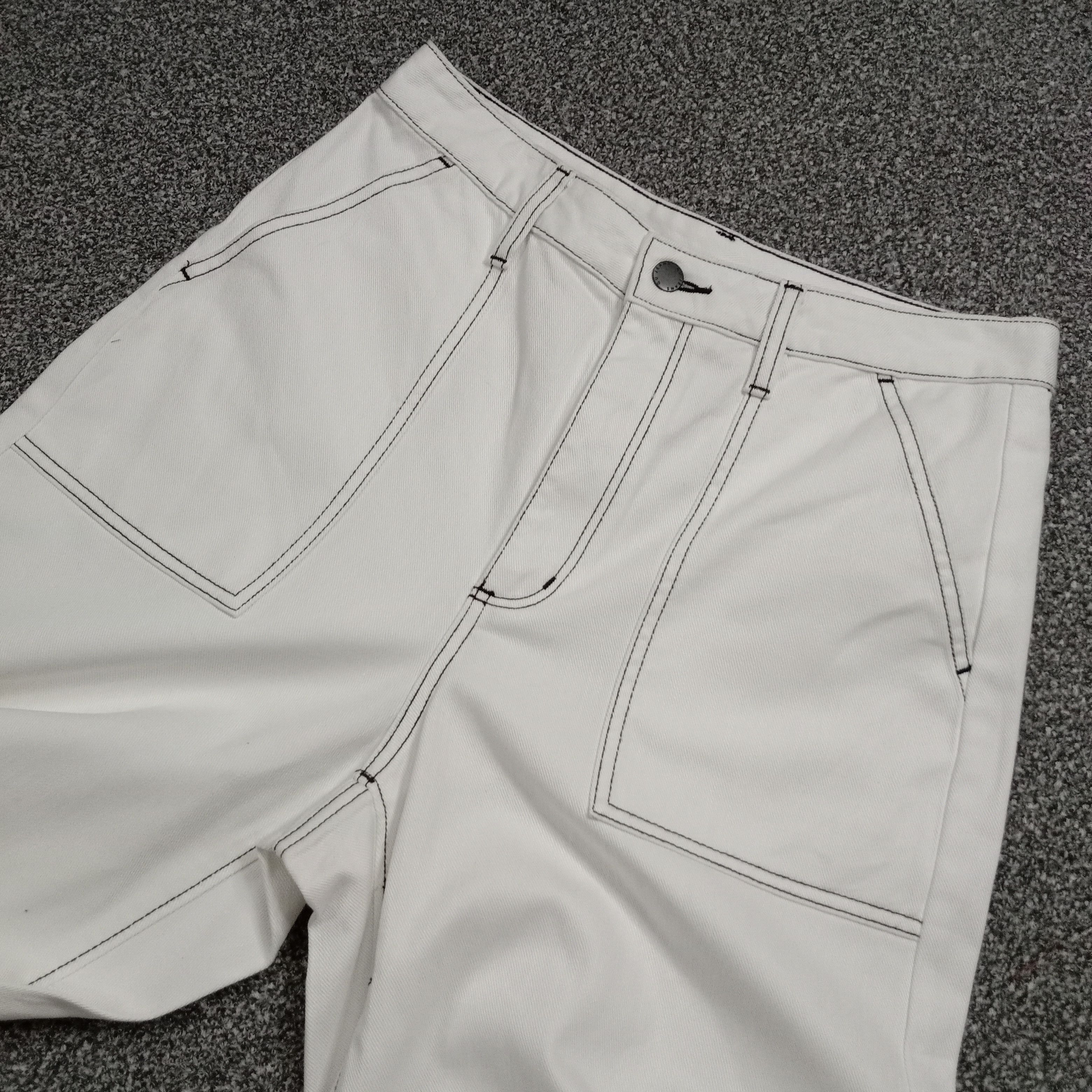 Yohji Yamamoto 🇯🇵 Crazy Baggy Pants Wideleg D-Rise GU Archive Japanese Y2k Size US 31 - 8 Thumbnail