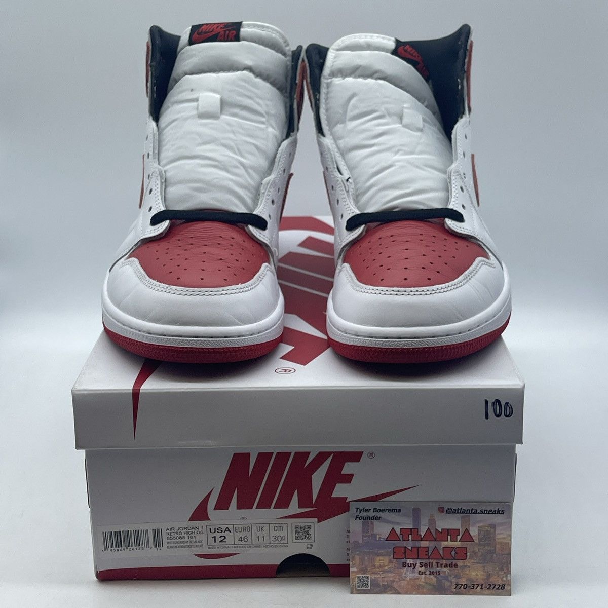 Jordan Brand Air Jordan 1 high heritage Size US 12 / EU 45 - 2 Thumbnail