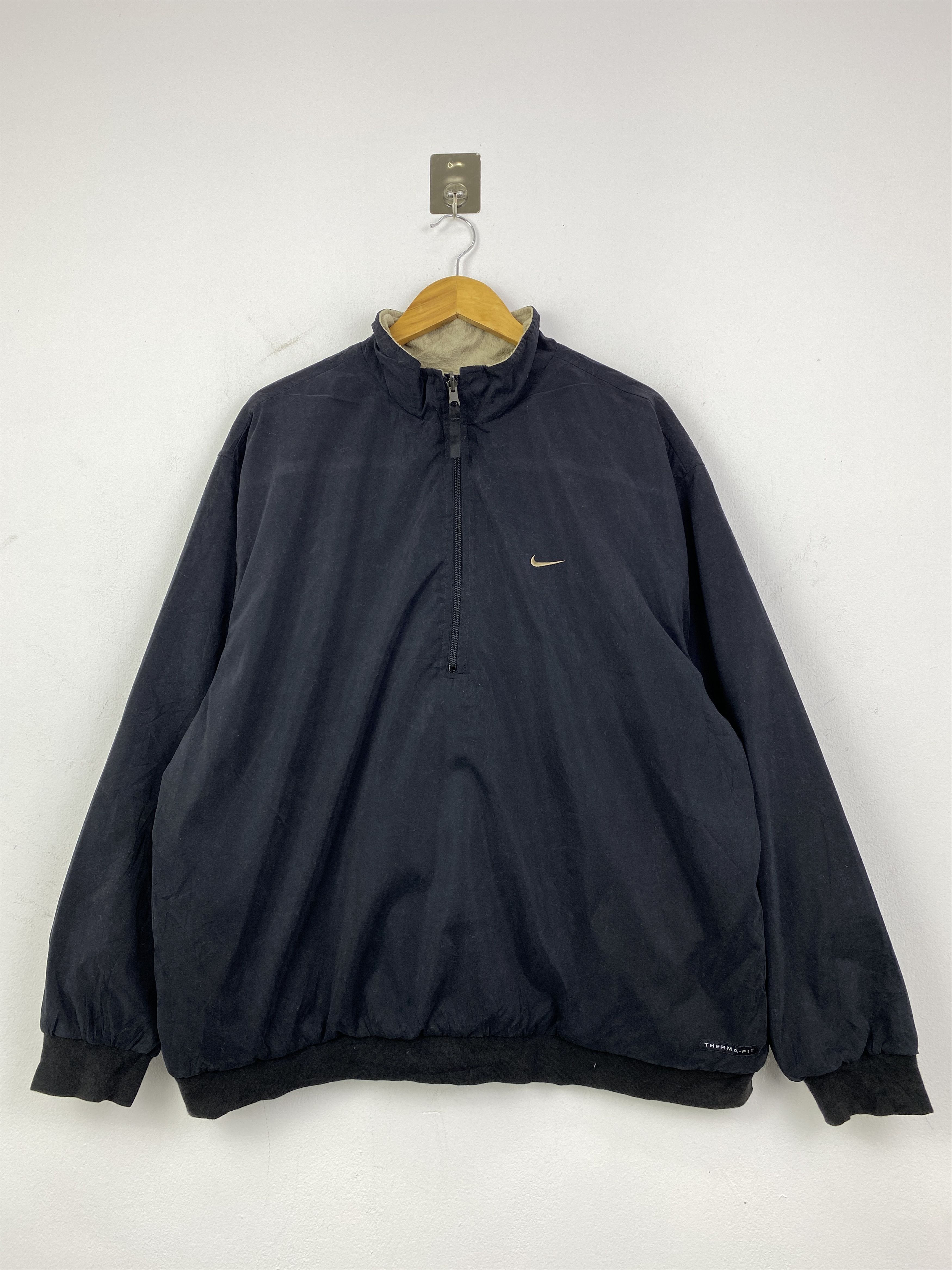 Nike Vintage Nike Golf Therma-FIT 1/4 Zip Pullover Jacket JA0240 Size US M / EU 48-50 / 2 - 1 Thumbnail