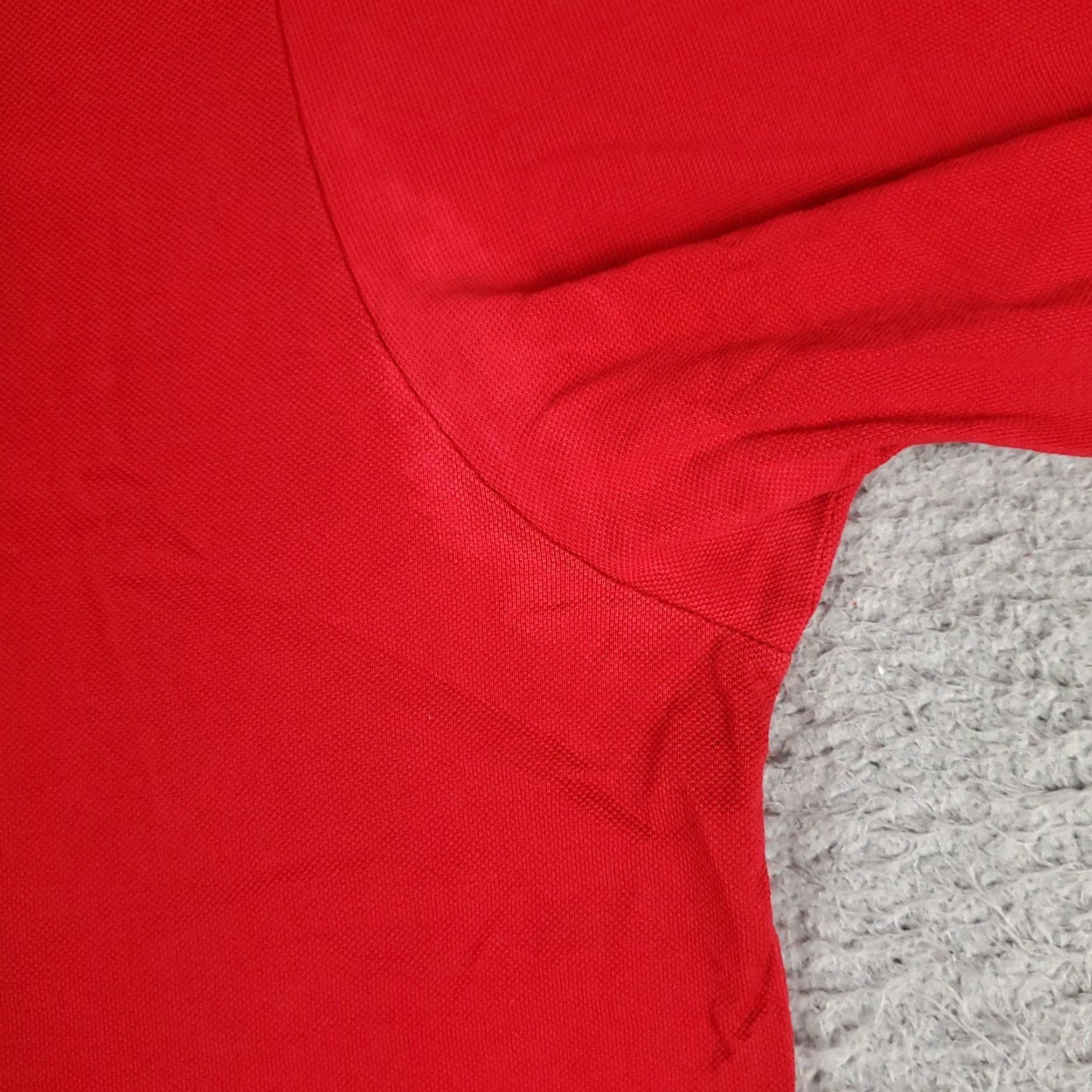 Ralph Lauren Ralph Lauren Polo Shirt Mens 2XL Red Pony Polo Shirt 2XL Red Classic Casual Button-Front Short Sleeve Mens Size US XXL / EU 58 / 5 - 4 Thumbnail