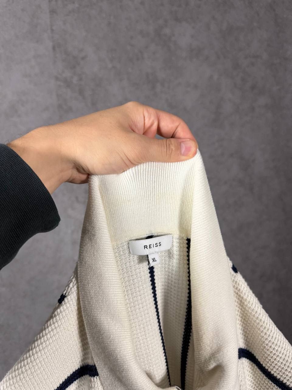 Reiss Reiss designer 1/3 zip polo tee Size US XL / EU 56 / 4 - 8 Thumbnail