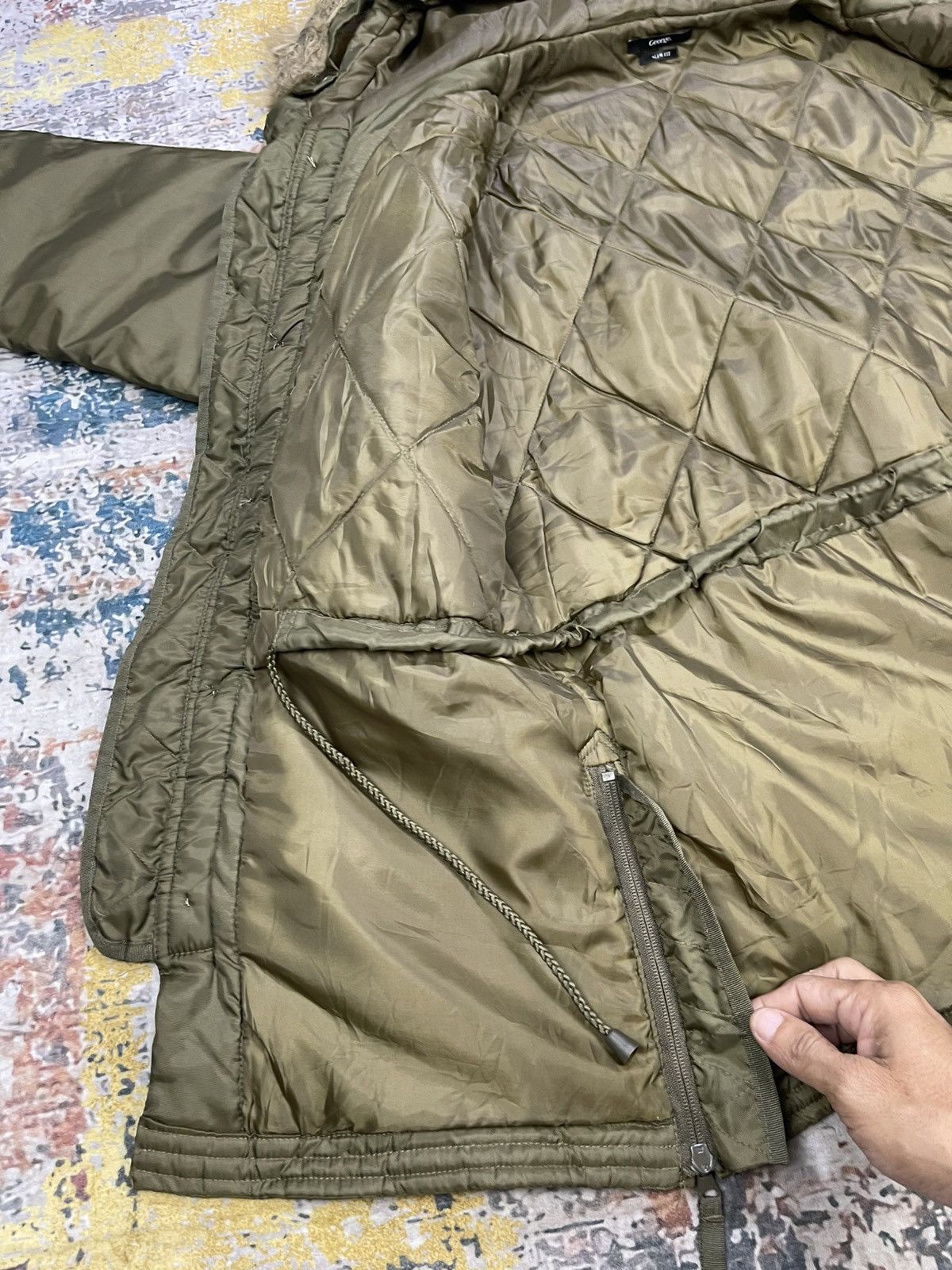 George George Military Type N3-B Nylon Fur Snorkel Parka Size US M / EU 48-50 / 2 - 11 Thumbnail