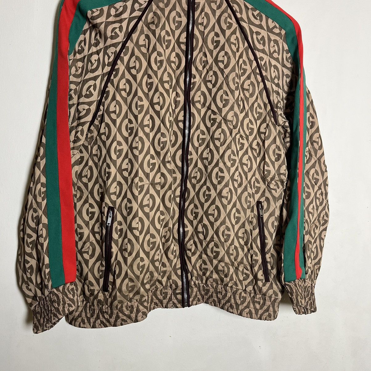 Gucci Gucci G Rhombus Jacquard Track Jacket Size S / US 4 / IT 40 - 3 Thumbnail