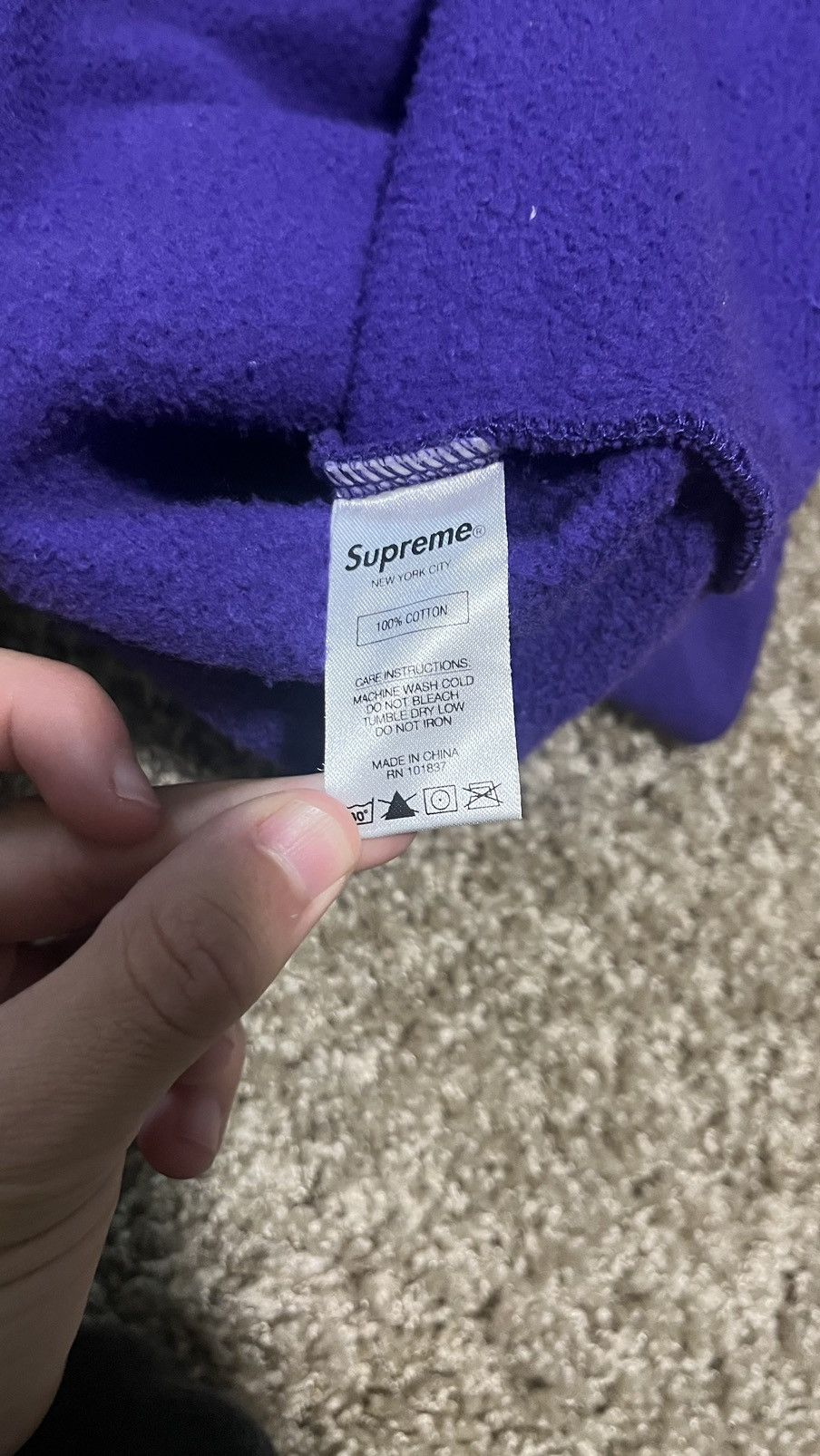 Supreme Supreme Paneled crewneck (SS21) Size US L / EU 52-54 / 3 - 8 Thumbnail