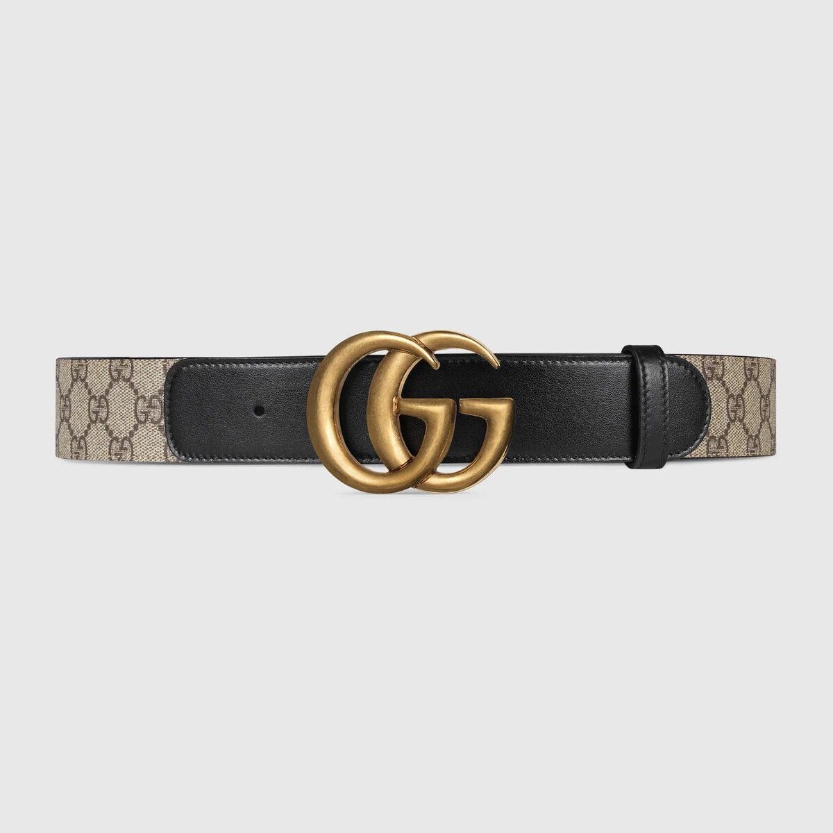 Gucci Gucci GG Double G Buckle Belt 75 CM Size ONE SIZE - 1 Thumbnail