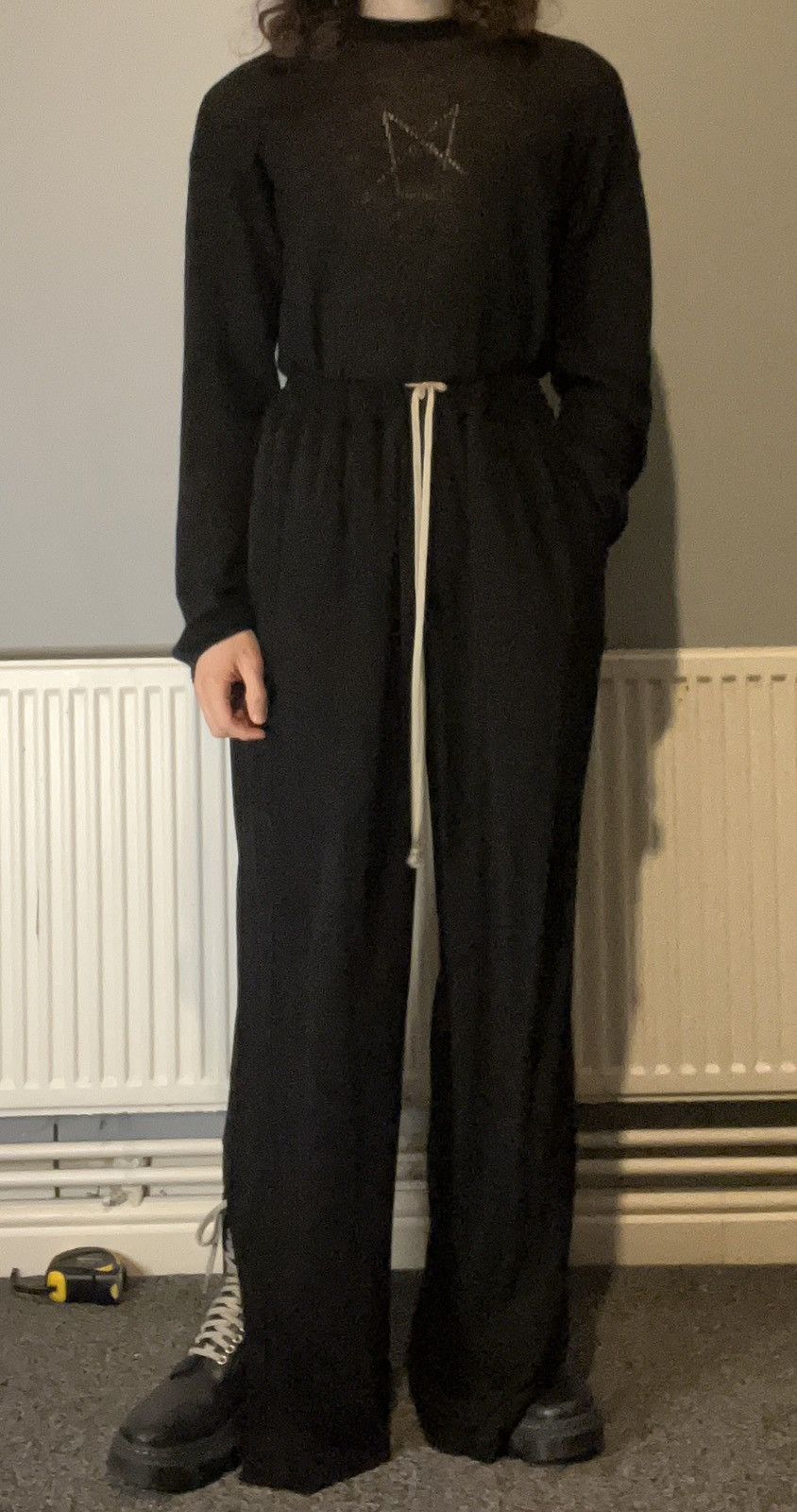 Rick Owens Rick Owens Lido S/S 24 Extra length Cupro track pants Size US 32 / EU 48 - 8 Thumbnail