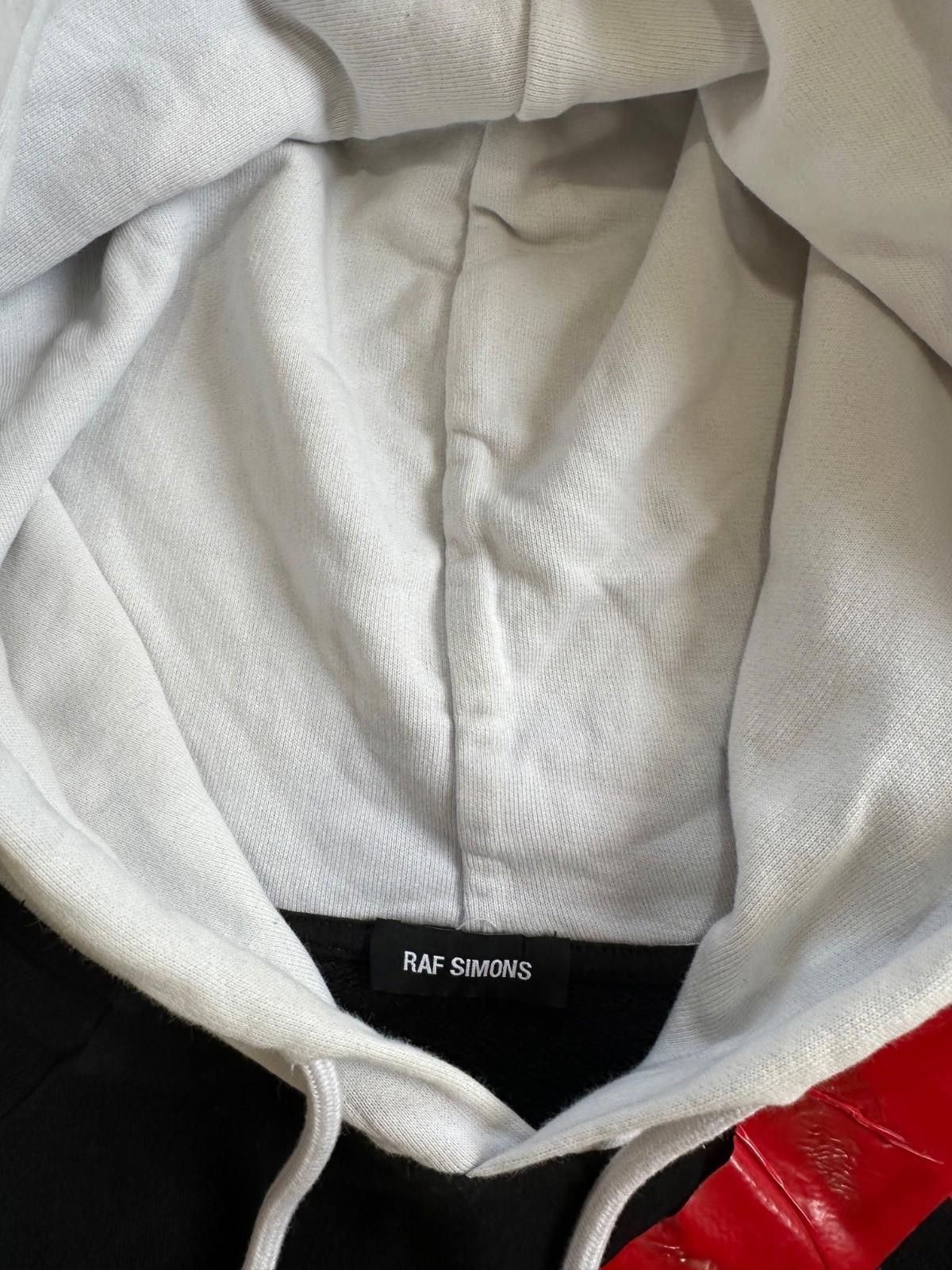 Raf Simons RAF Simons 17-18 AW Raw Edge Hoodie Sz XL Size US XL / EU 56 / 4 - 6 Thumbnail