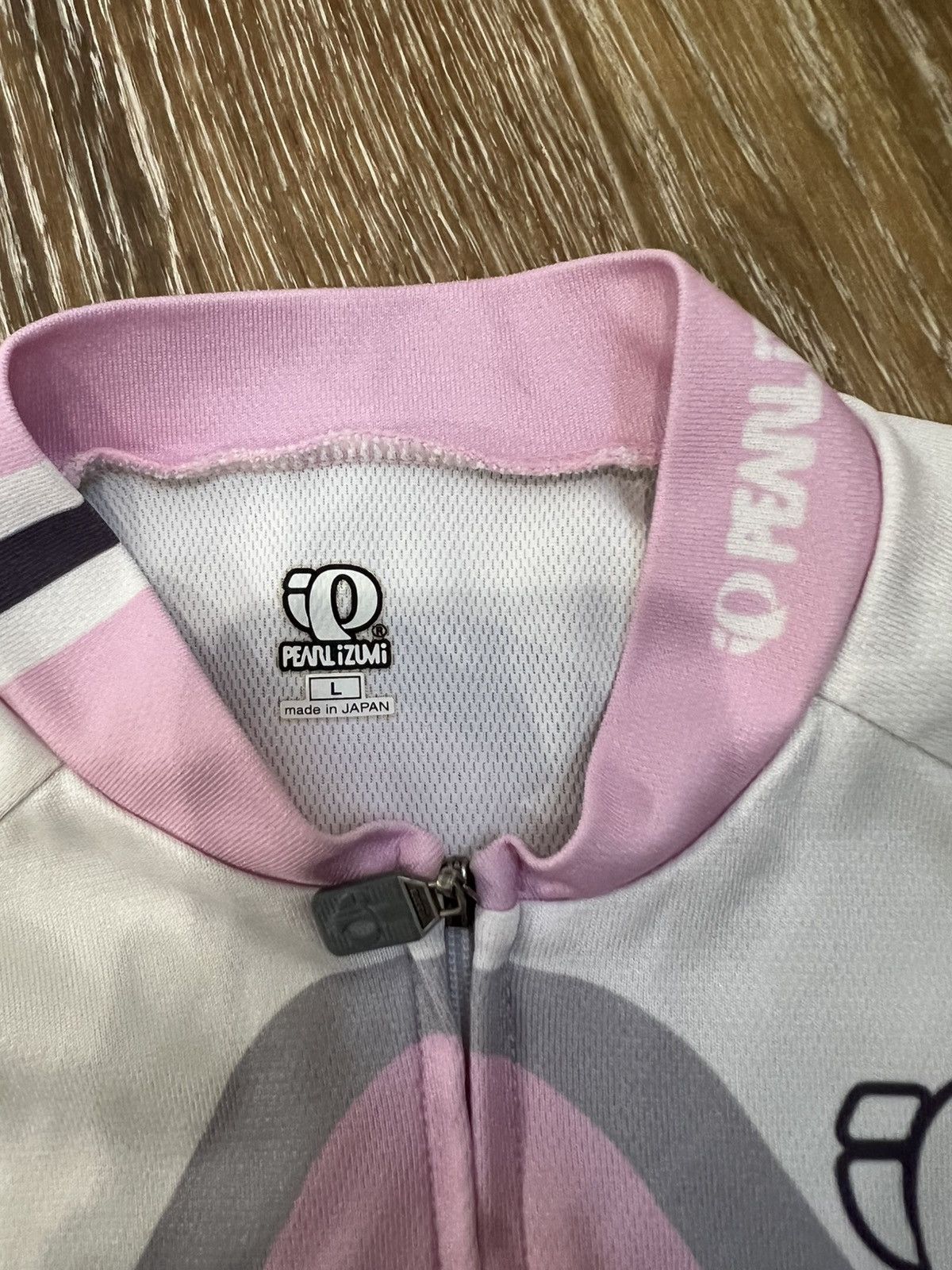 Bicycle × Vintage Womens Pearl izumi pink grey cycling jersey Size L / US 10 / IT 46 - 3 Thumbnail
