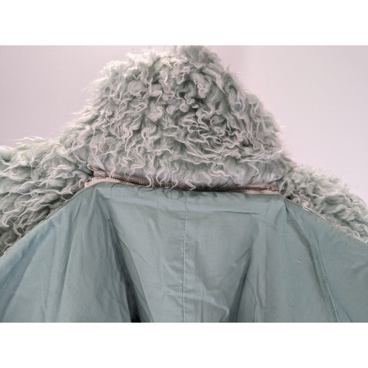 Marni o1rshd1 Long Pile Shaggy Faux Fur in Linden Size US L / EU 52-54 / 3 - 17 Thumbnail