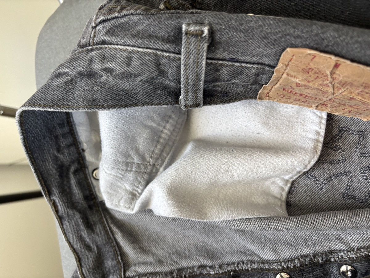 Chrome Hearts CHROME HEARTS PURPLE BARTS PATCH DENIM Size US 33 - 25 Thumbnail