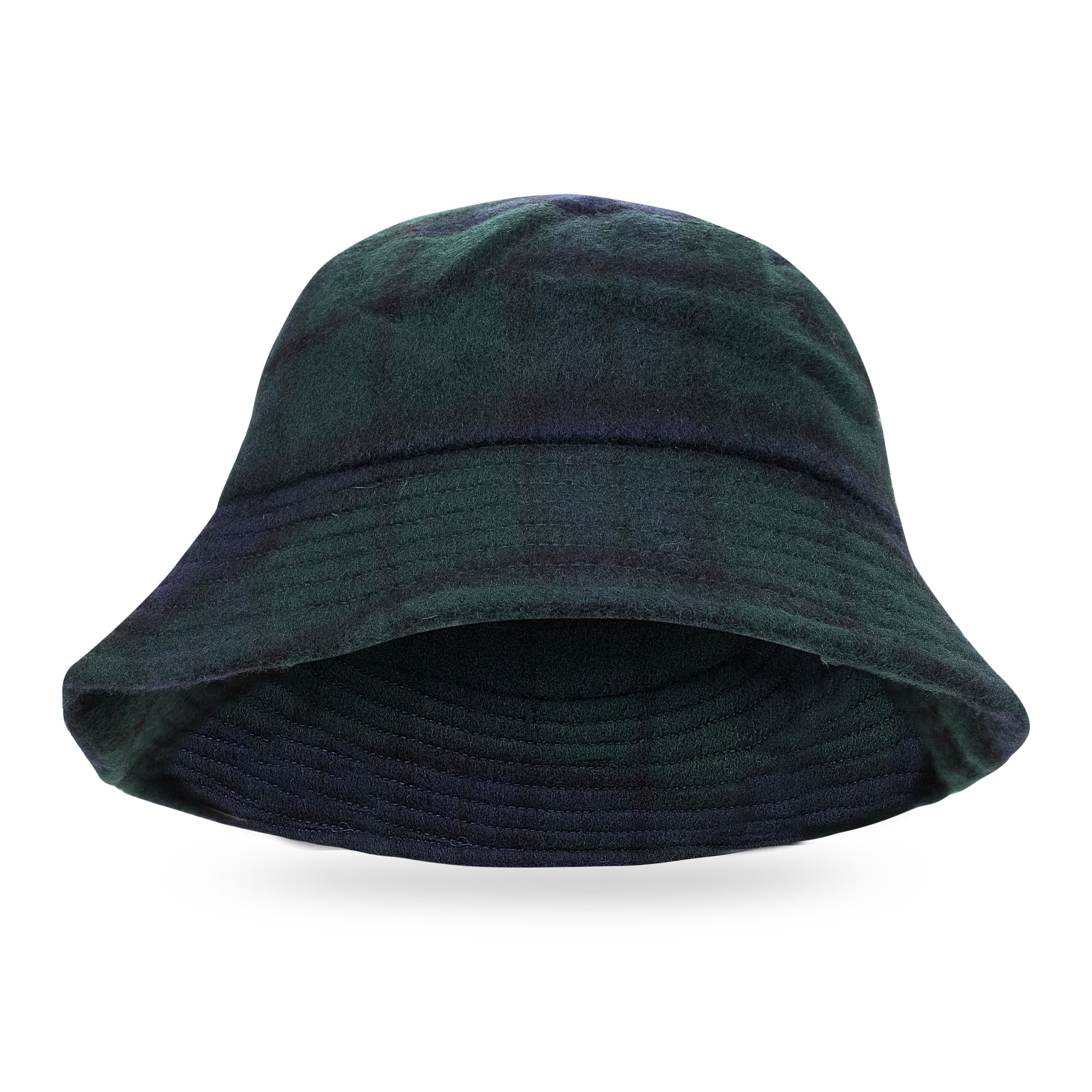 Aime Leon Dore Aime Leon Dore BLACK WOOL PLAID BUCKET HAT SIZE SM Size ONE SIZE - 1 Thumbnail