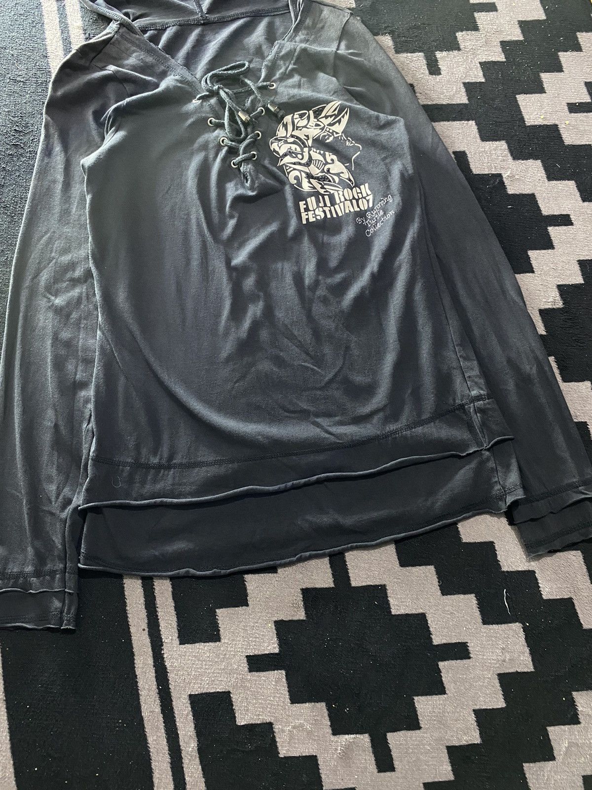 If Six Was Nine × Japanese Brand × Le Grande Bleu (L.G.B.) Japanese running turtle collection hoodie ifsix style Size US M / EU 48-50 / 2 - 4 Thumbnail