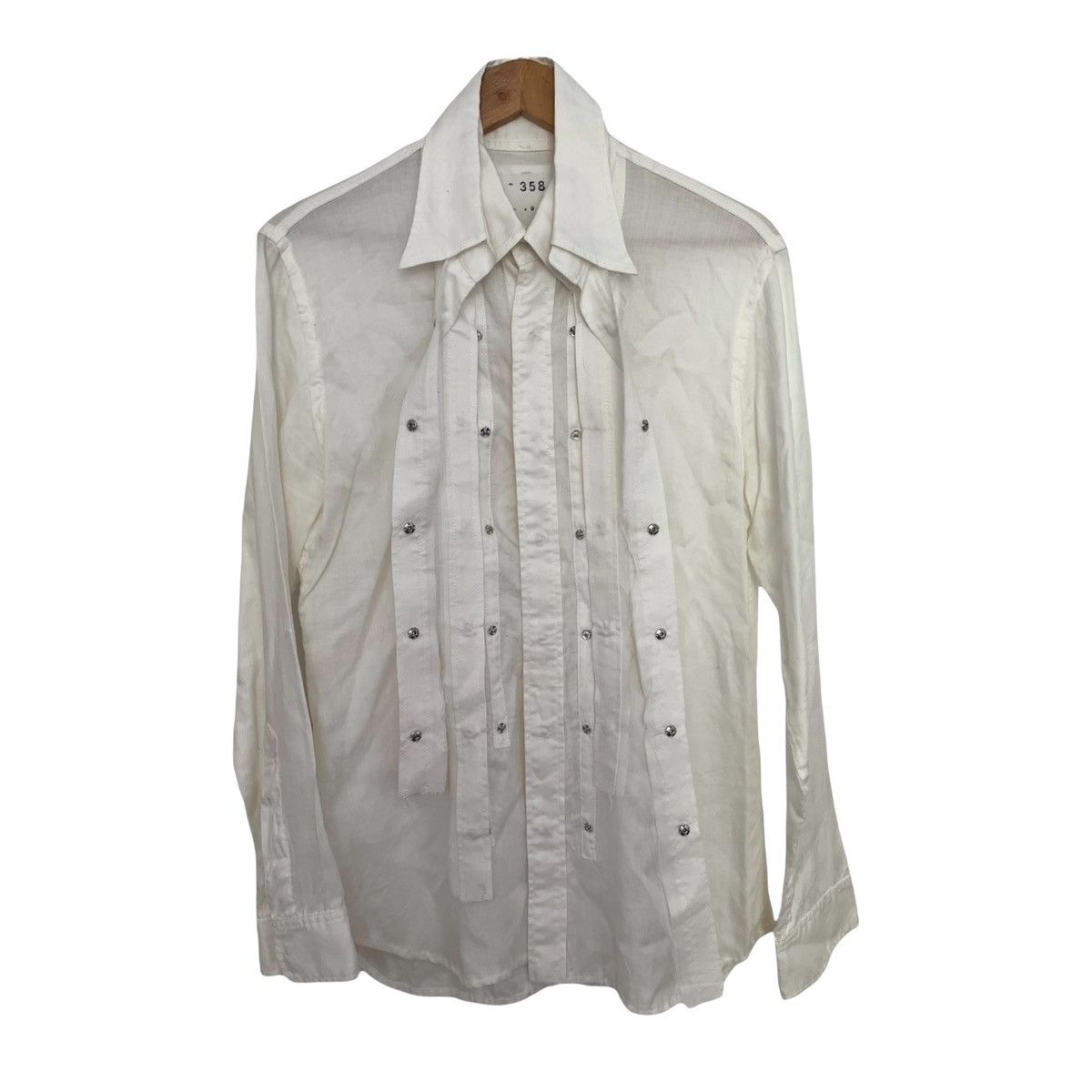 Nude: Masahiko Maruyama Masahiko maruyama double layered collar shirt Size US M / EU 48-50 / 2 - 1 Thumbnail