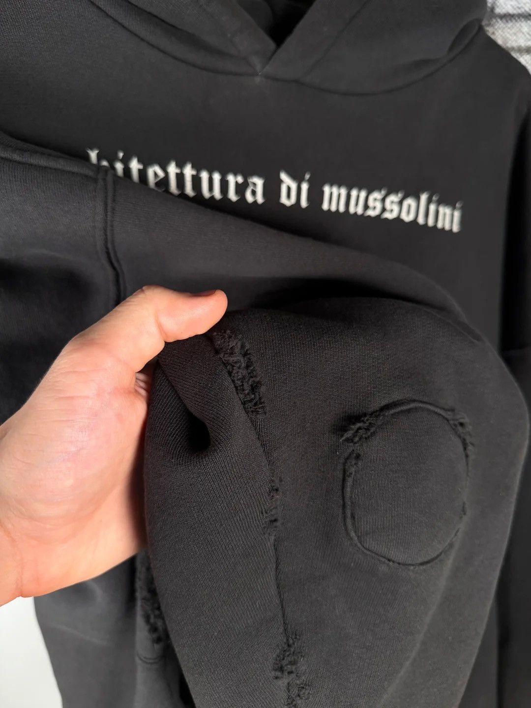 Enfants Riches Deprimes 🚭 ICONIC 🚭 2025 “ARCHITECTURA DI MUSSOLINI” HOODIE Size US L / EU 52-54 / 3 - 12 Thumbnail