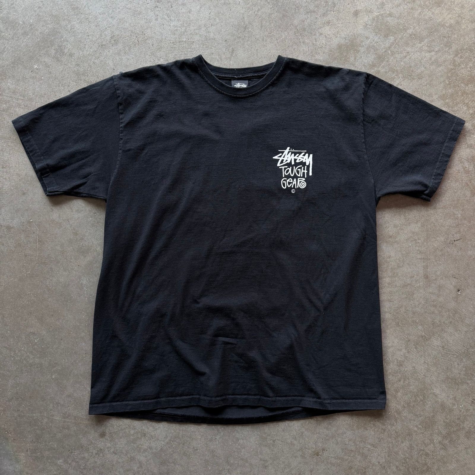 Stussy Stussy Tough Gear Tee Size US XL / EU 56 / 4 - 1 Thumbnail