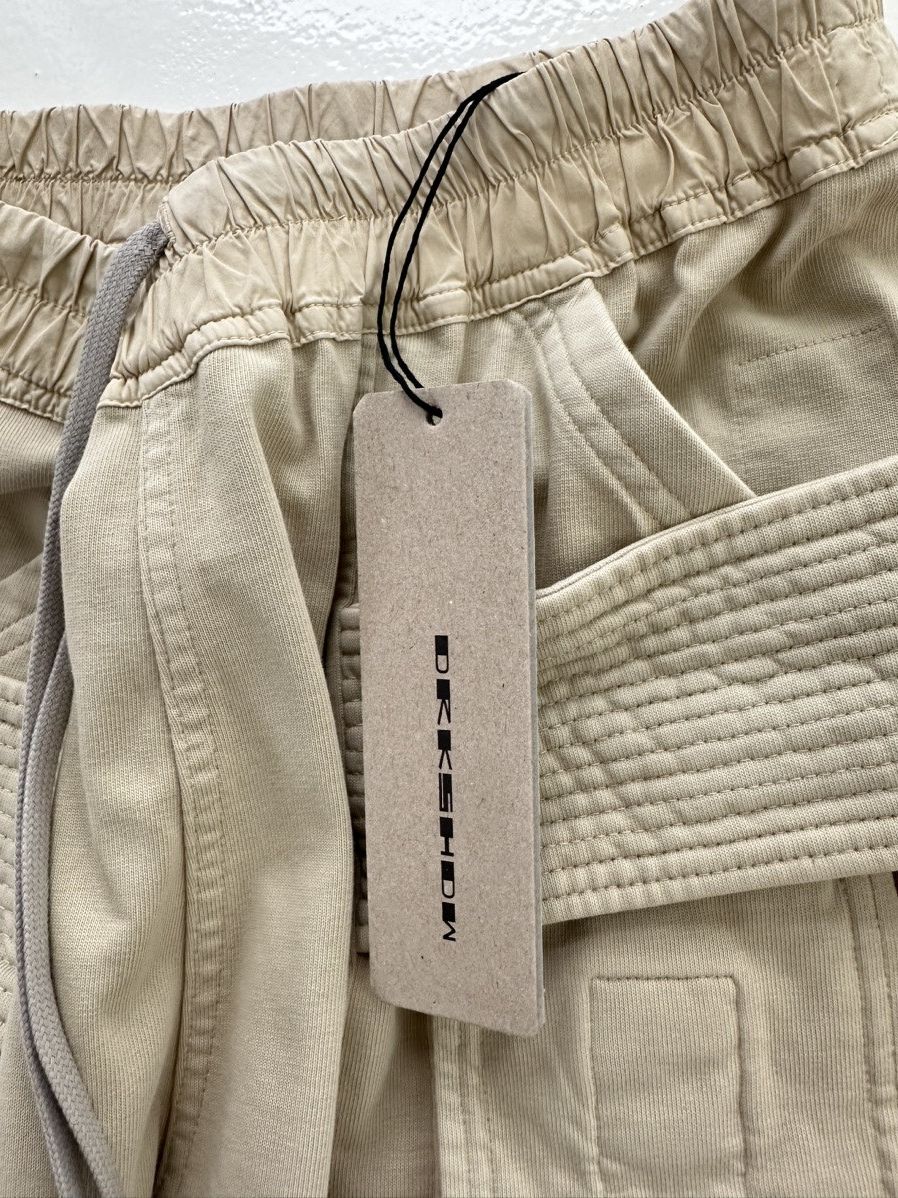 Rick Owens Drkshdw Cargo drawstring wide pants Size US 34 / EU 50 - 6 Thumbnail