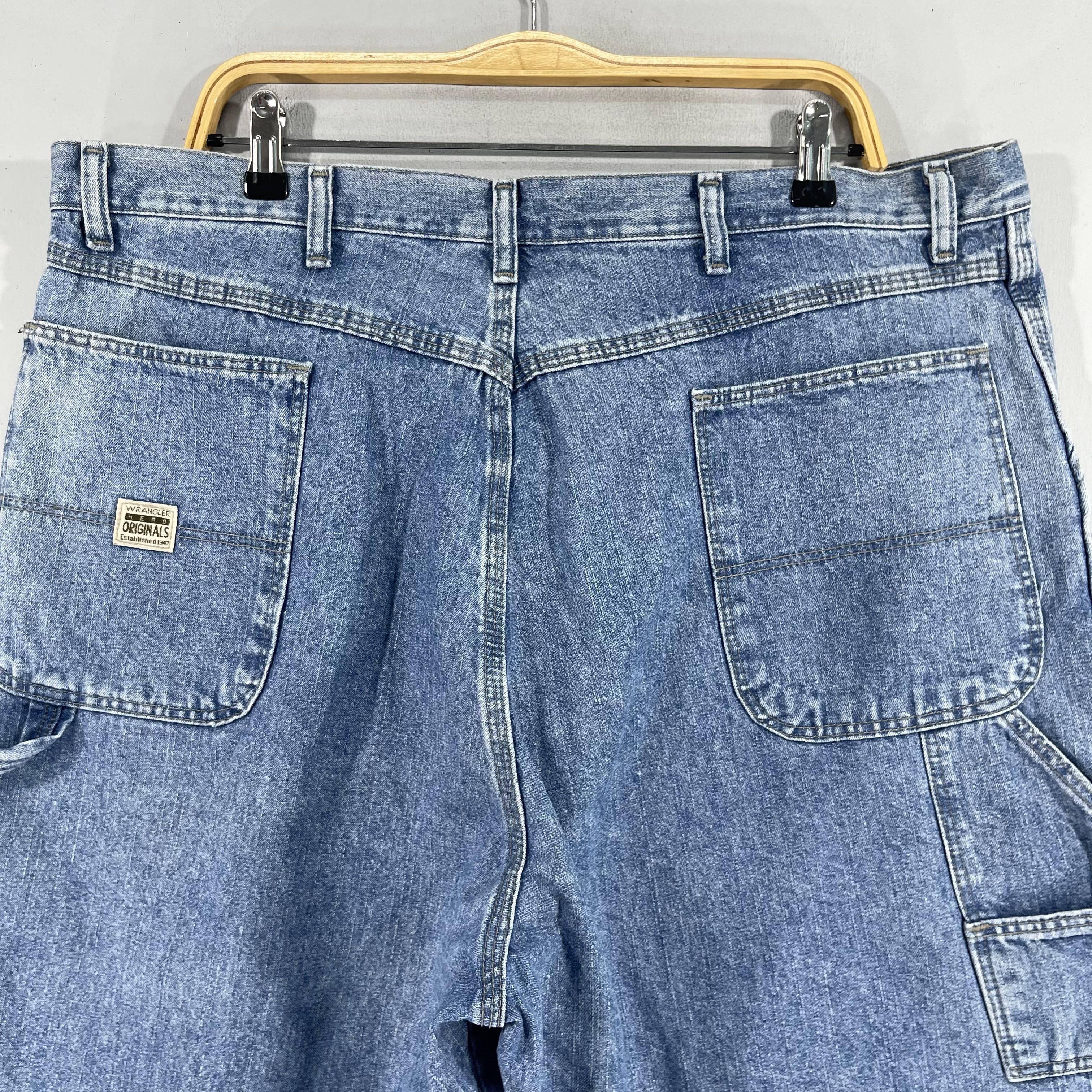 Wrangler Size 40 Vintage Wrangler Workwear Cutoff Short Jeans Size US 40 / EU 56 - 6 Thumbnail