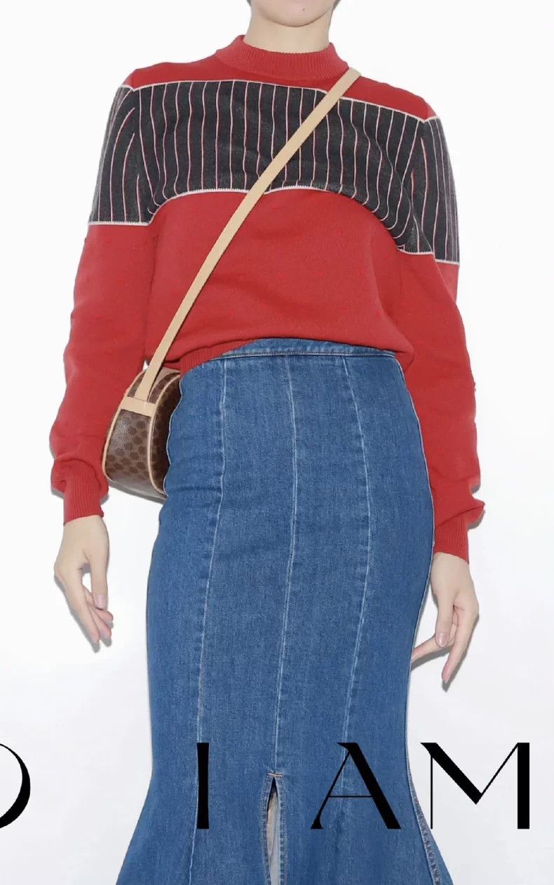 Louis Vuitton Louis Vuitton Striped Knit Sweatshirt Size US XS / EU 42 / 0 - 1 Thumbnail