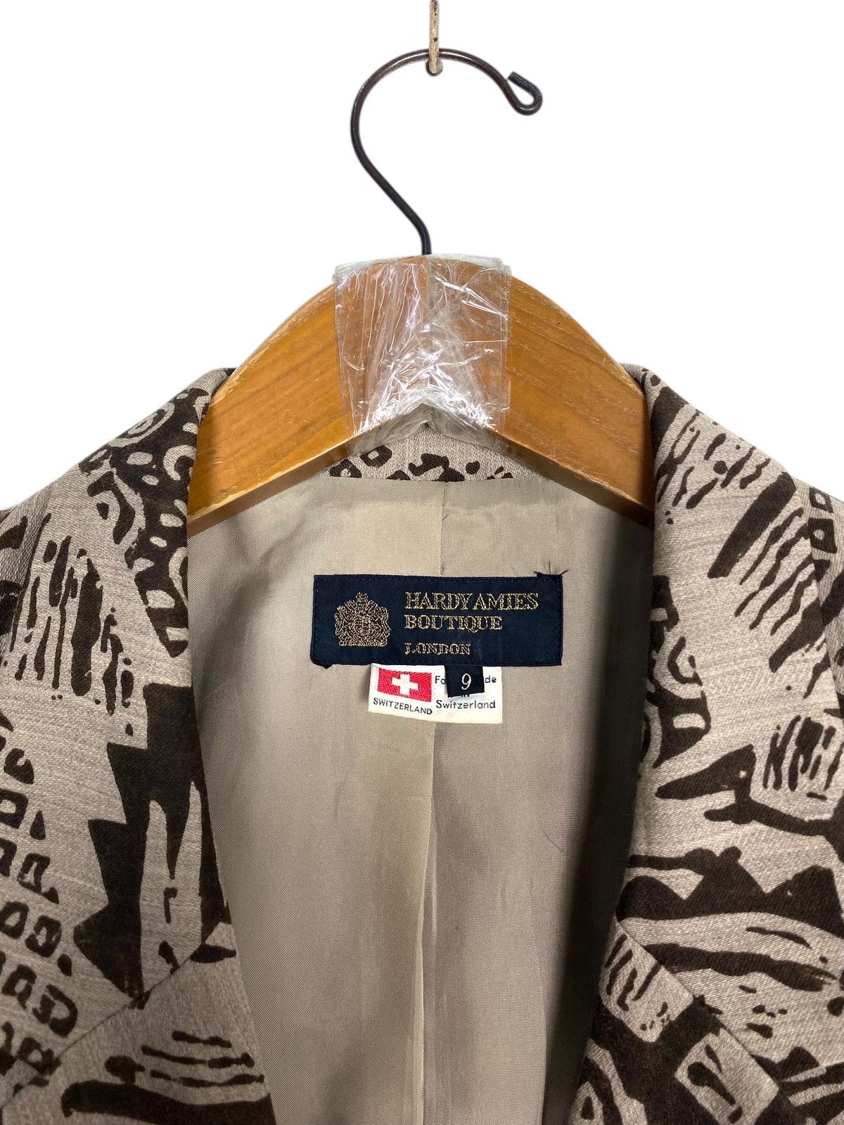 Hardy Amies Rare‼️ Vintage Hardy Amies Boutique Blazer Coat Made in Japan Size M / US 6-8 / IT 42-44 - 5 Thumbnail