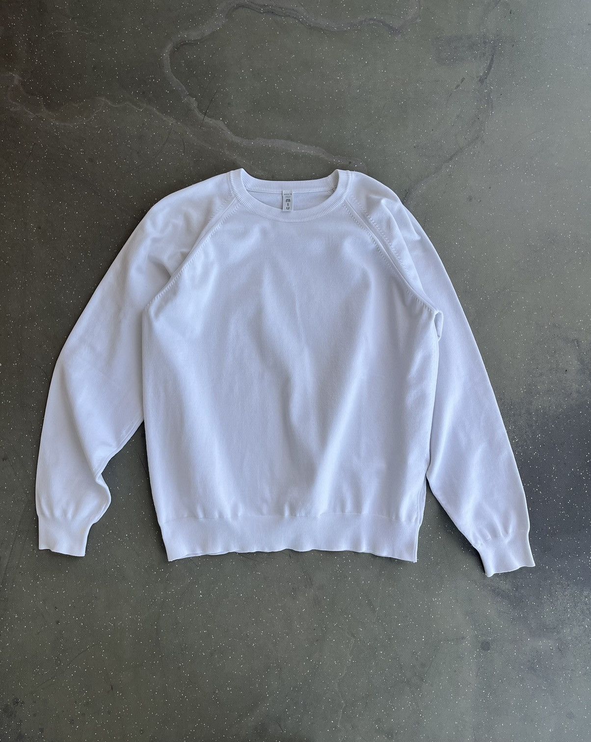 Miu Miu Miu Miu white sweater Size L / US 10 / IT 46 - 1 Thumbnail