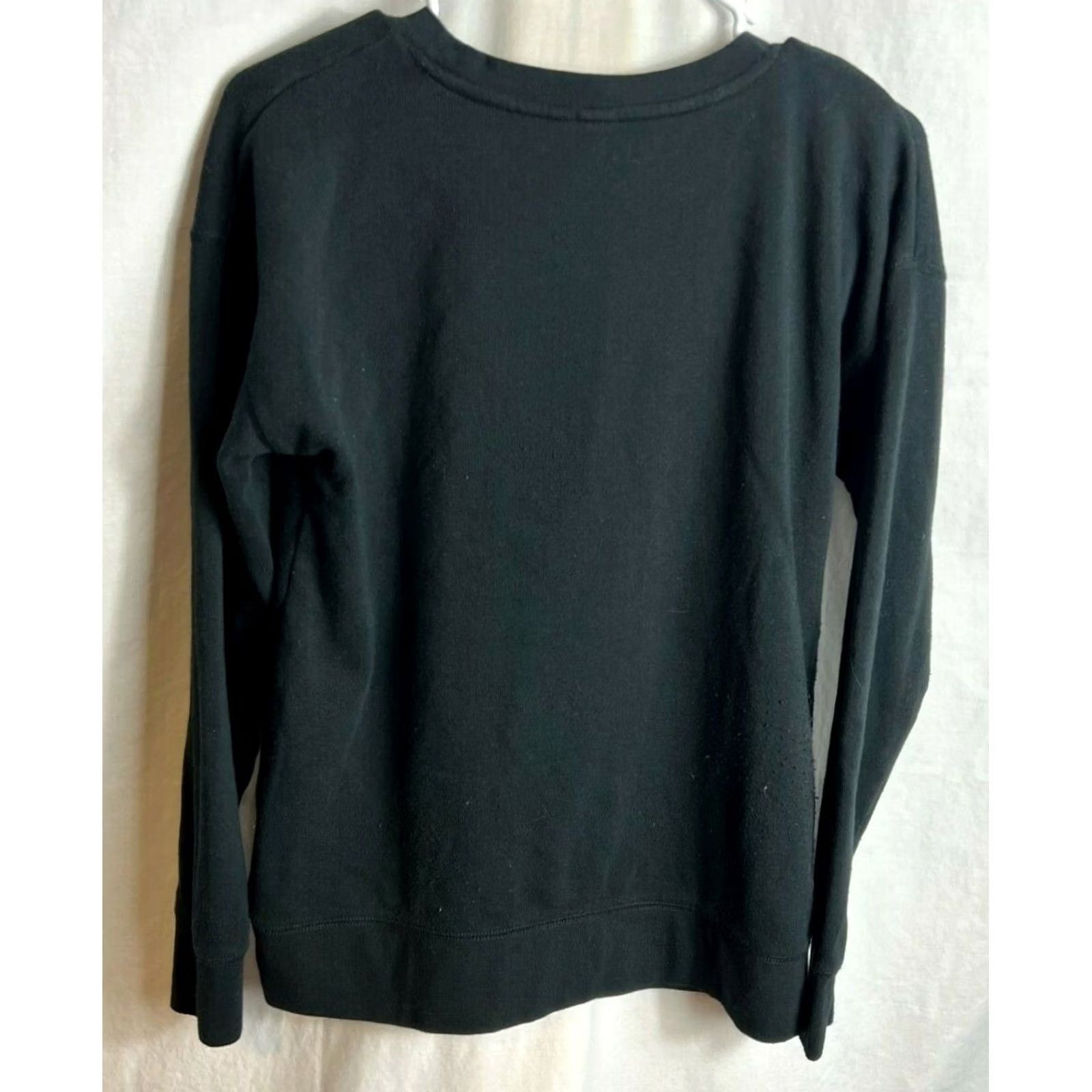 Vans VANS Off the Wall Men Sweatshirt Small Black Logo Crew Neck Pullover Cotton Blend" Size US S / EU 44-46 / 1 - 4 Thumbnail