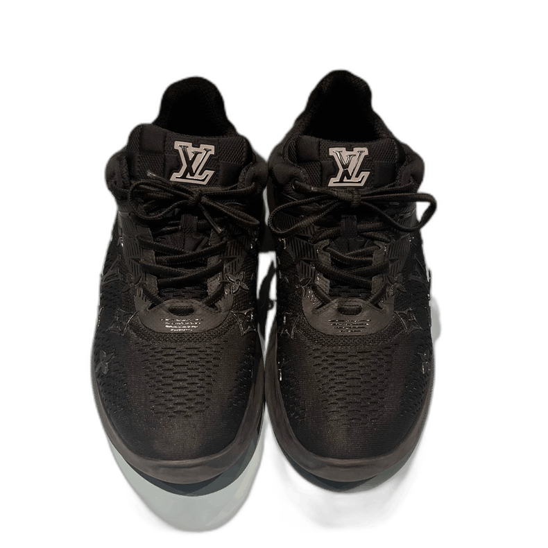 Louis Vuitton Louis Vuitton Black Low-Top Casual Sneakers Size US 8 / EU 41 - 1 Thumbnail