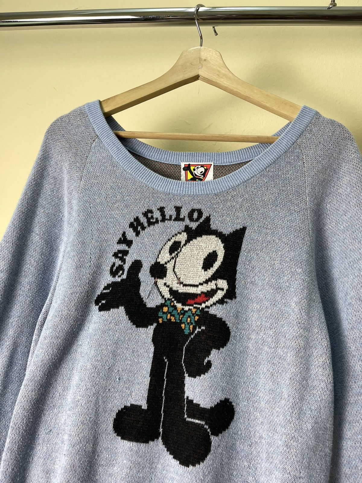 Other Y2K Rodeo Crowns Felix The Cat Sweater Size L / US 10 / IT 46 - 2 Thumbnail