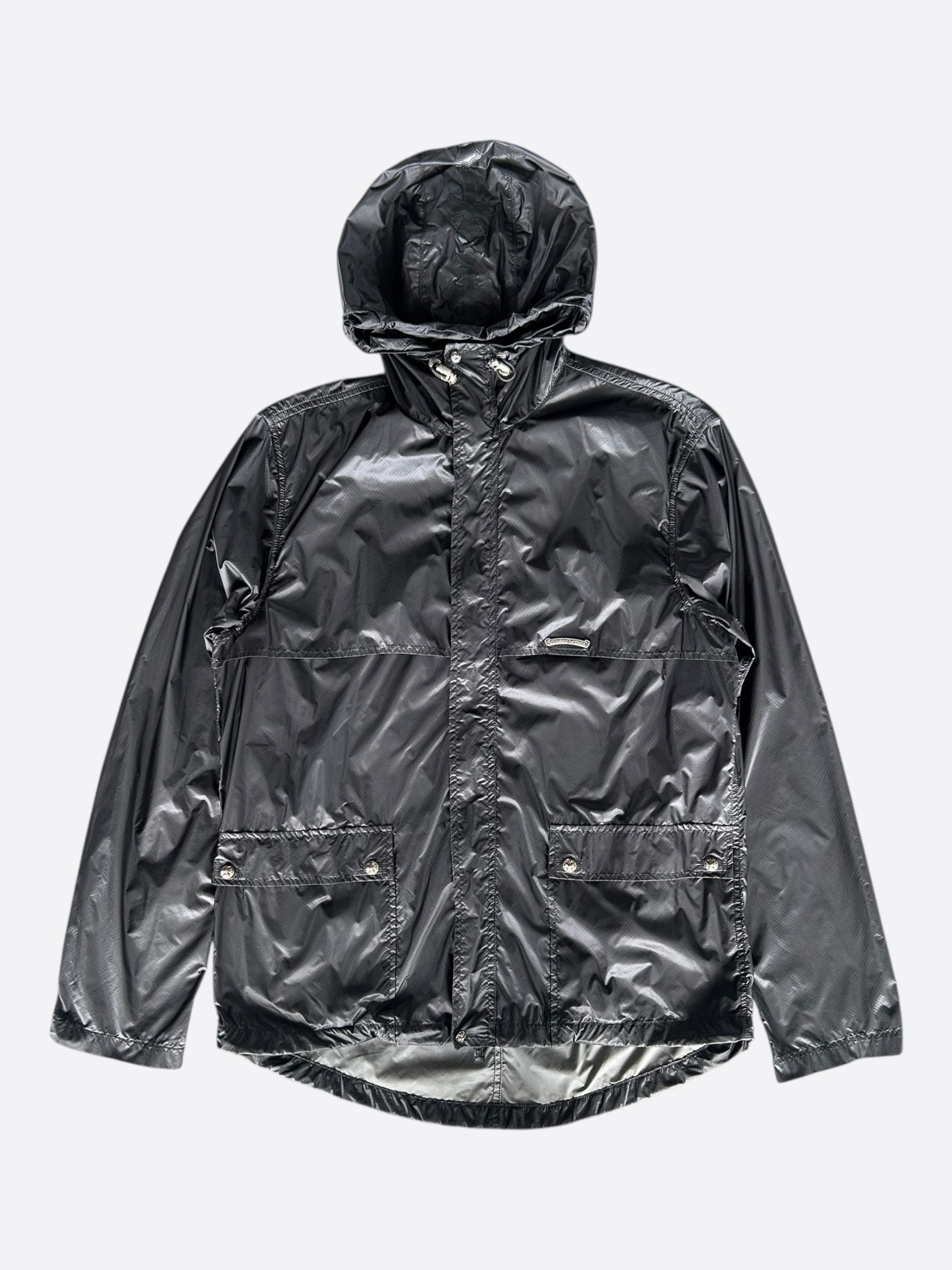 Chrome Hearts Chrome Hearts Black Cross Patch Nylon Windbreaker Size US M / EU 48-50 / 2 - 1 Thumbnail