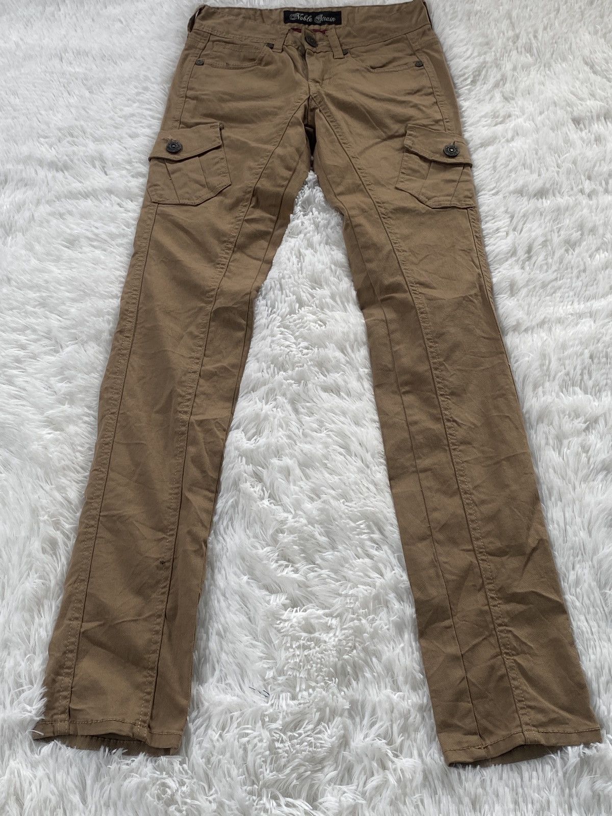 Vintage ❗️BINDING NOW❗️Ladies Cargo Pant Rare by Noble Strain Size 26" / US 2 / IT 38 - 2 Thumbnail