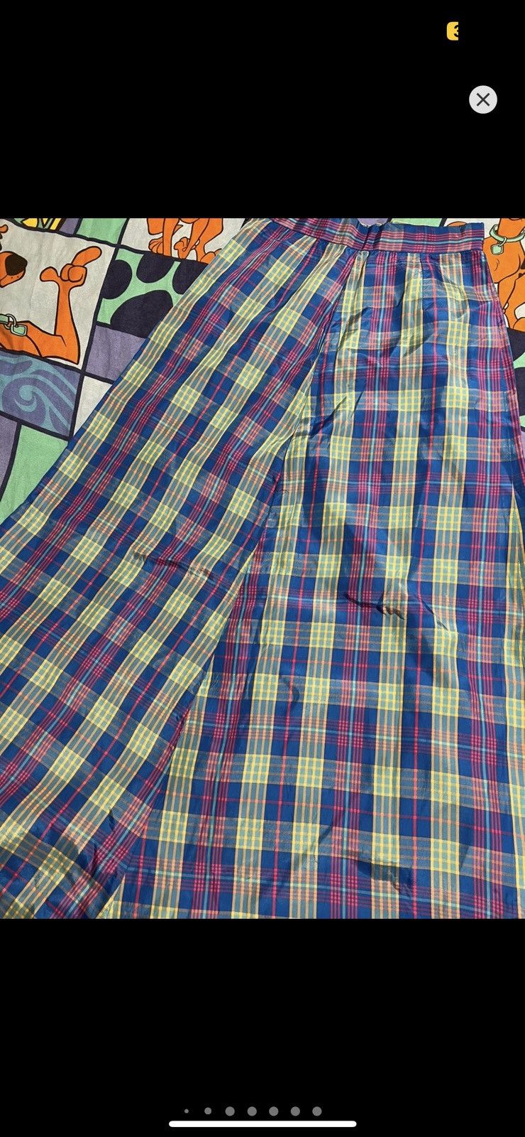 Vintage ***FINAL DROP***RARE 90s TECHNICAL PLAID NYLON SHIRT 24-26 Size US 26 / EU 42 - 13 Thumbnail