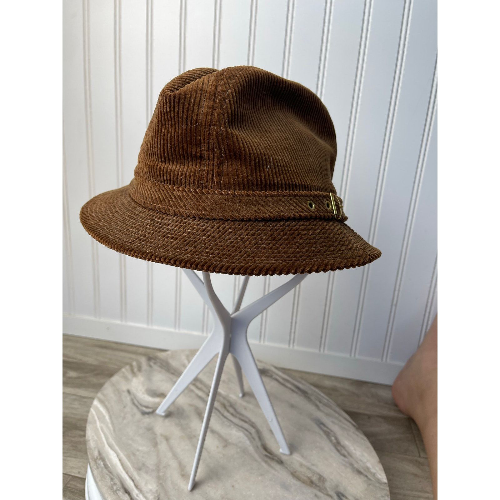 Kangol Kangol Vintage USA Made Corduroy Lined Bucket Hat Medium Size ONE SIZE - 1 Thumbnail