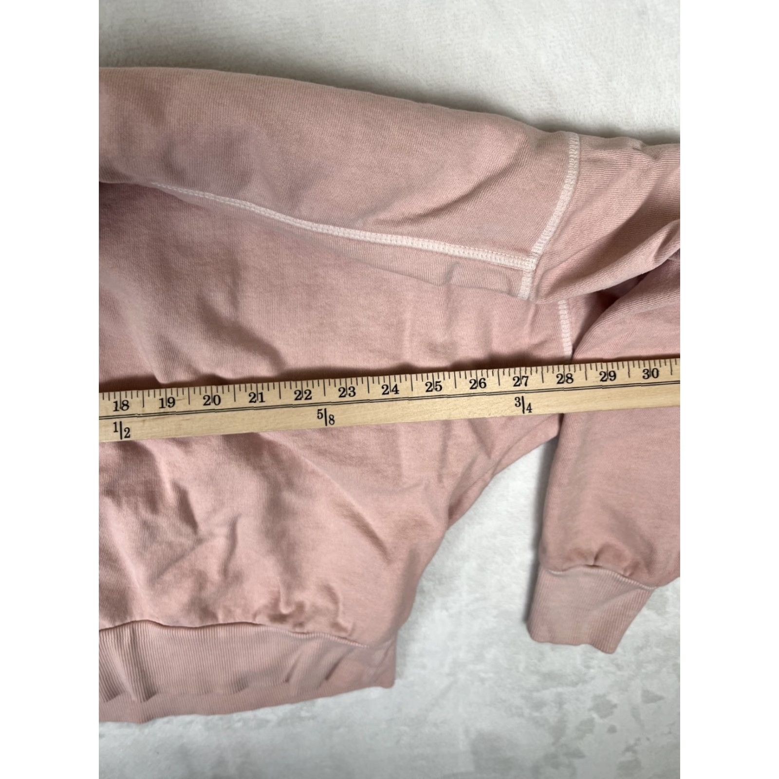 The North Face The North Face Sweatshirt Boxy Pink Mock Neck Garment Dye Women's Size Large Size L / US 10 / IT 46 - 4 Thumbnail