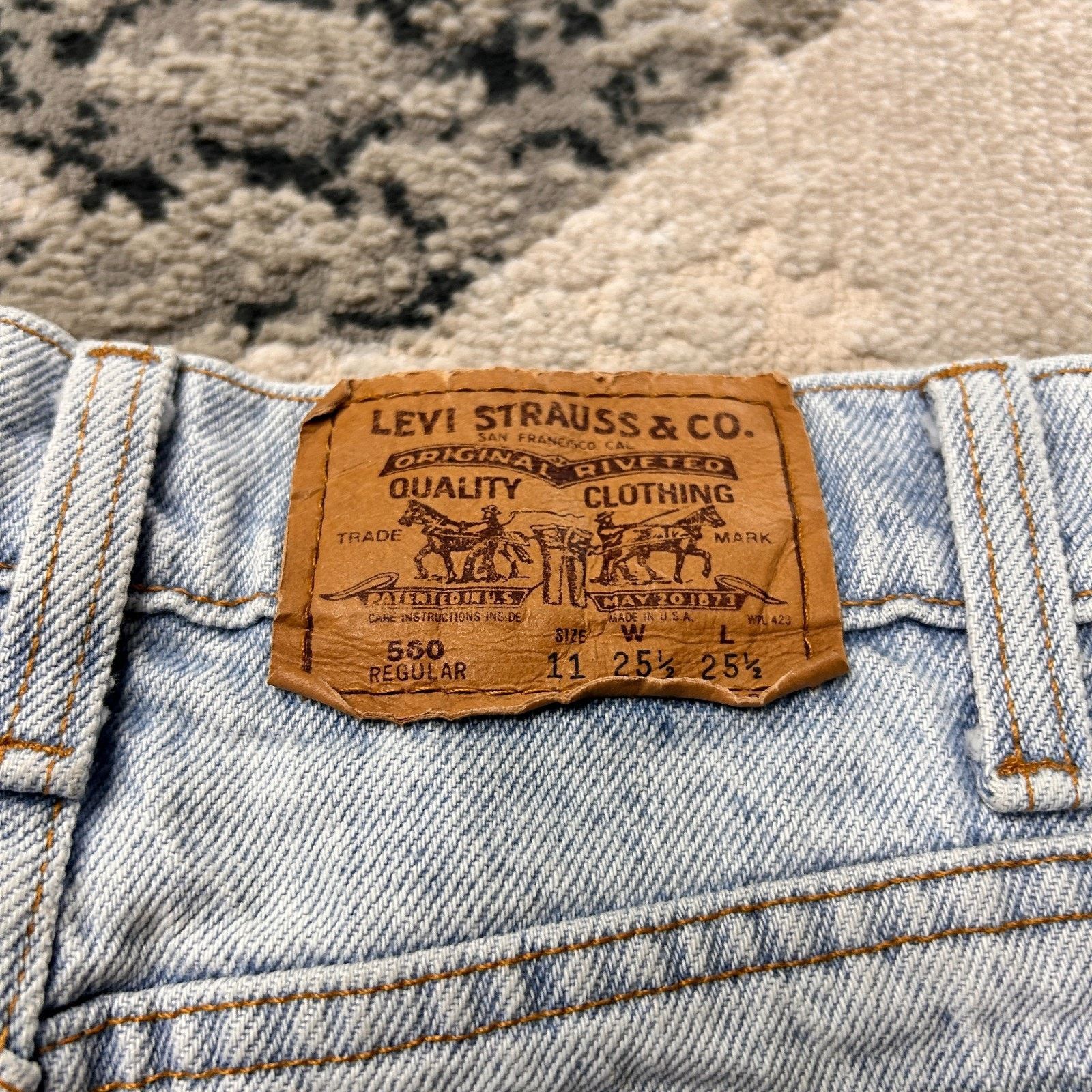 Levi's Levi's 560 VTG Jeans Womens 11 Blue Denim Cotton 1993 Size 26" / US 2 / IT 38 - 9 Thumbnail