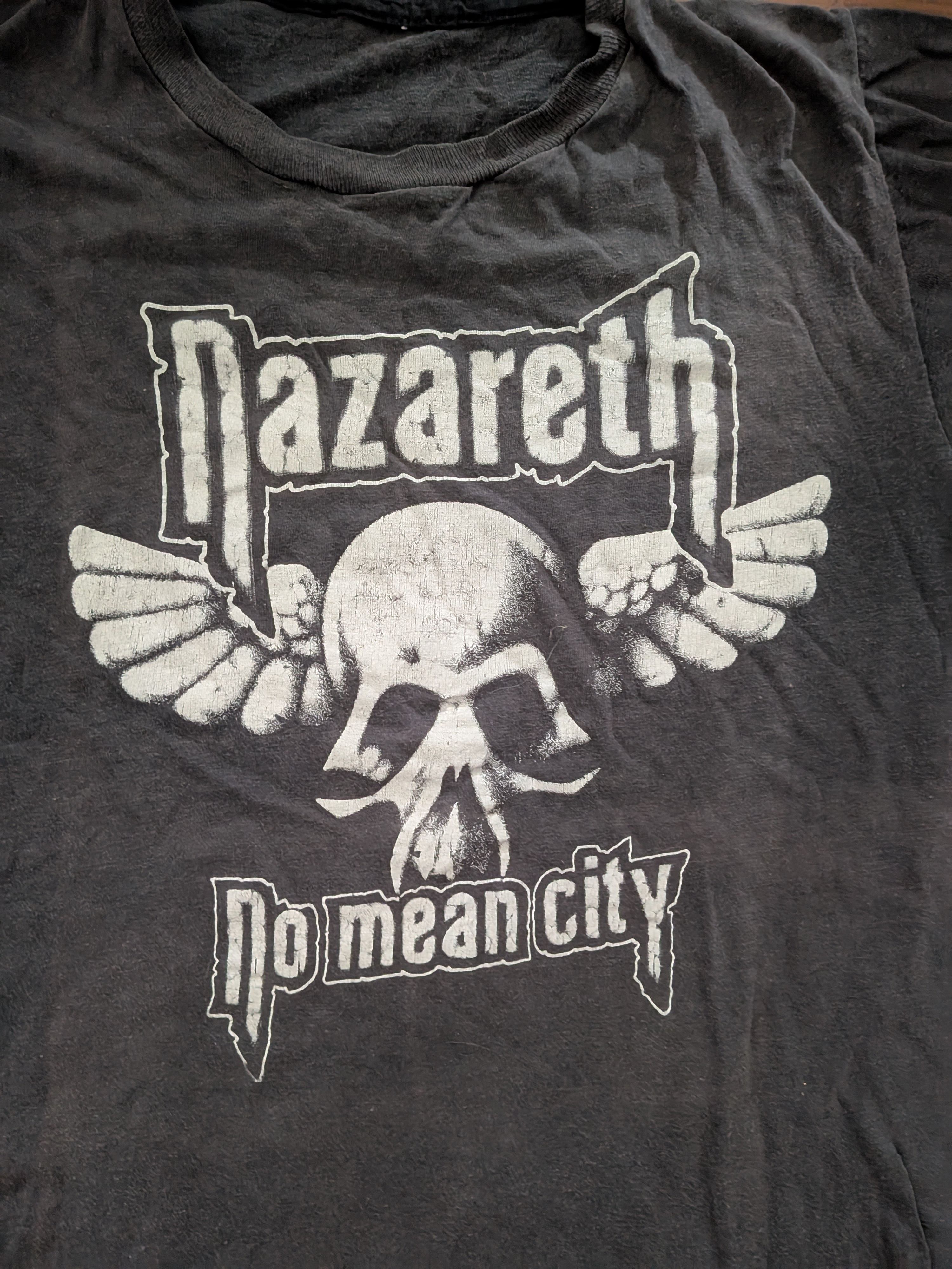 Other Nazareth ‘No Mean City’ 1979 Vintage Band Tee Size US M / EU 48-50 / 2 - 2 Thumbnail