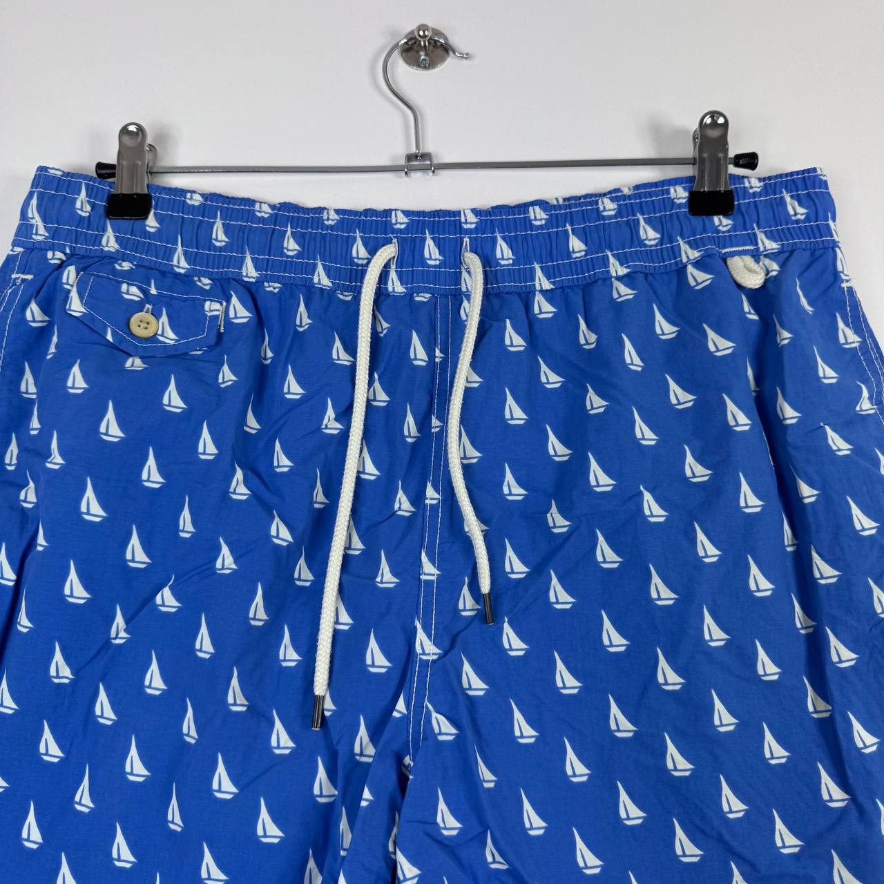 Polo Ralph Lauren Polo Ralph Lauren Swim Shorts Sailboat Print Mens Beach L Size US 34 / EU 50 - 2 Thumbnail