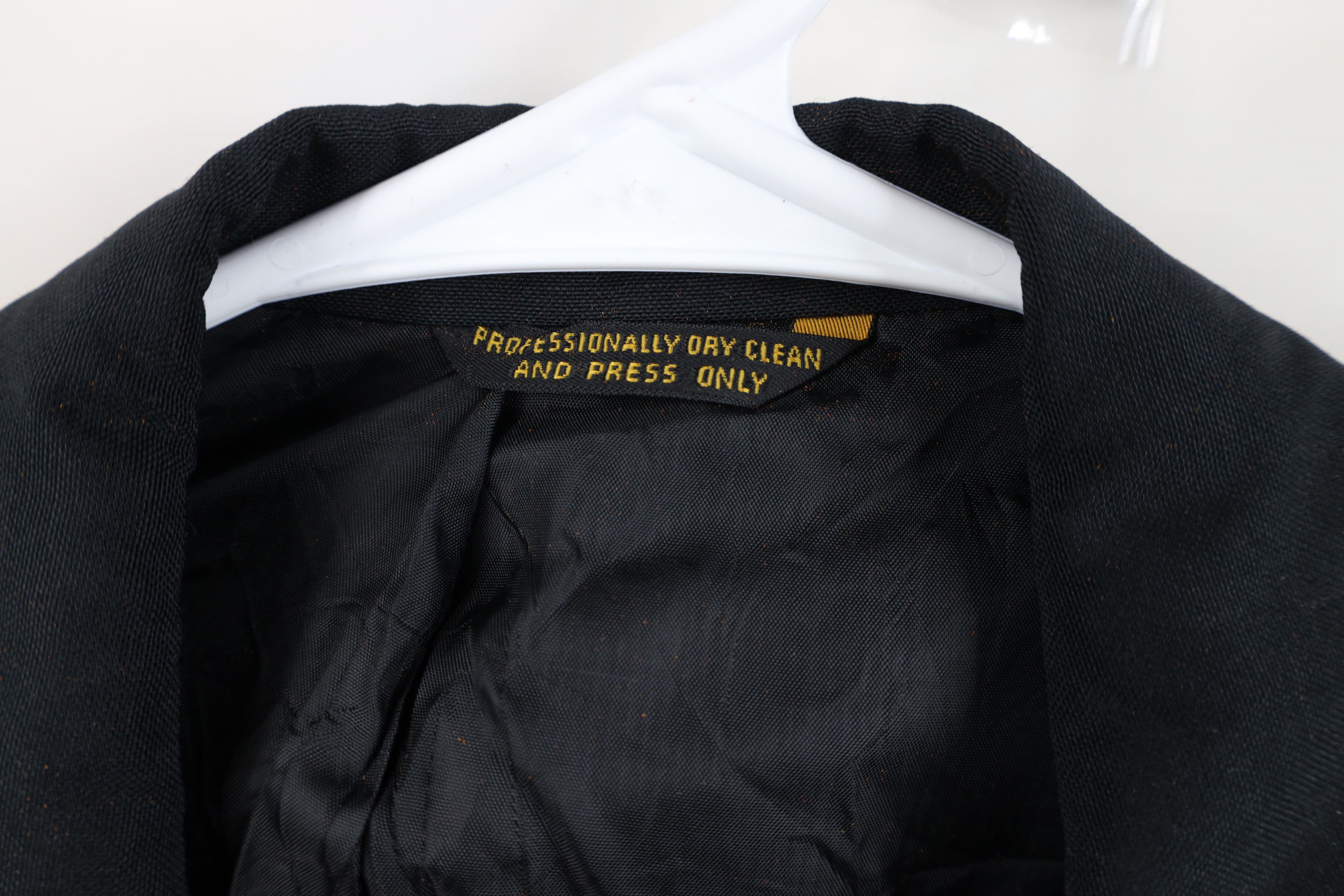 Vintage Vintage 50s Rockabilly Tuxedo Blazer Suit Jacket Black USA Size US XL / EU 56 / 4 - 9 Thumbnail