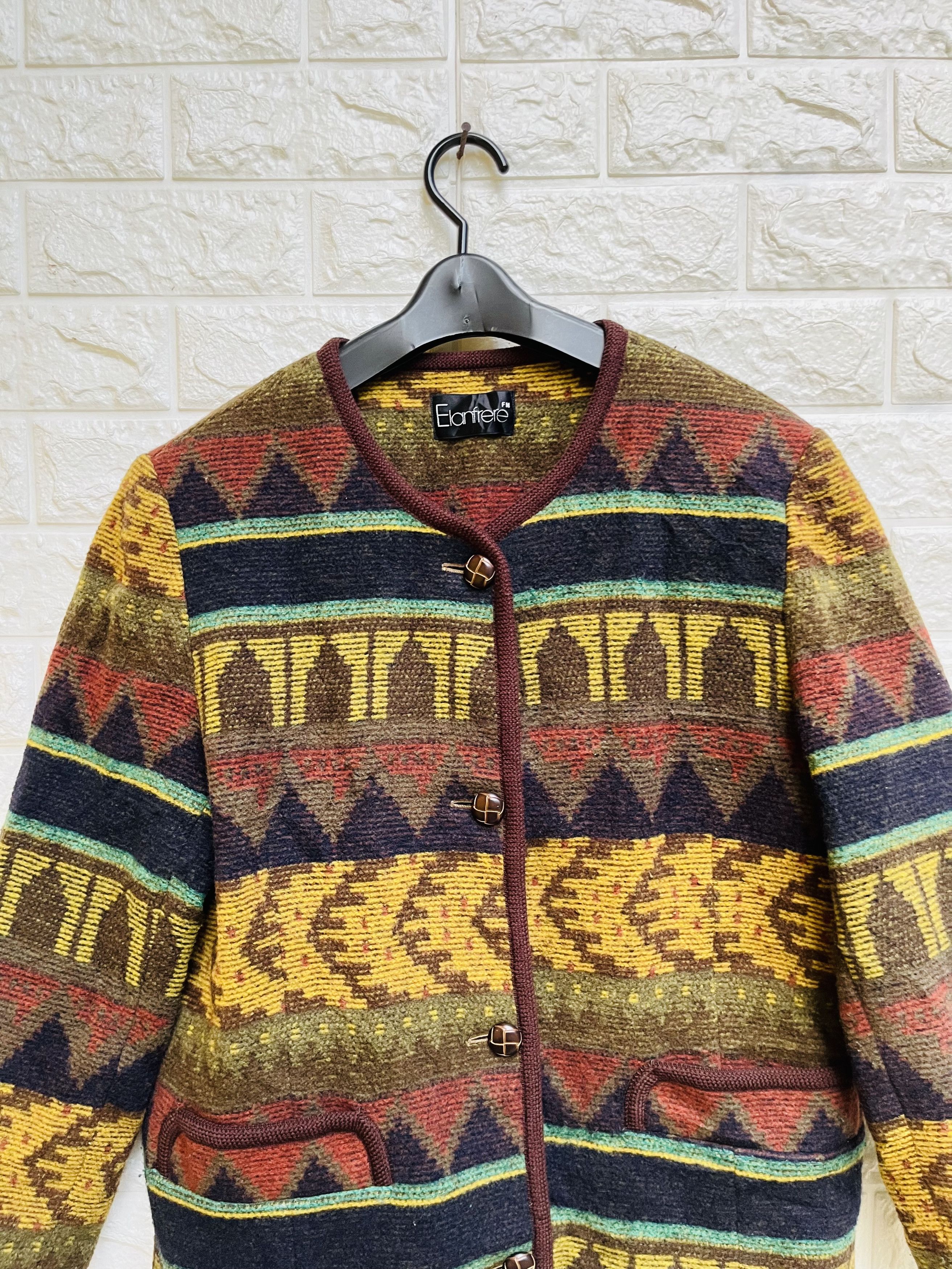 Japanese Brand × Vintage Vintage Elanfrere Japanese Designer Fashion Style Size L / US 10 / IT 46 - 3 Thumbnail