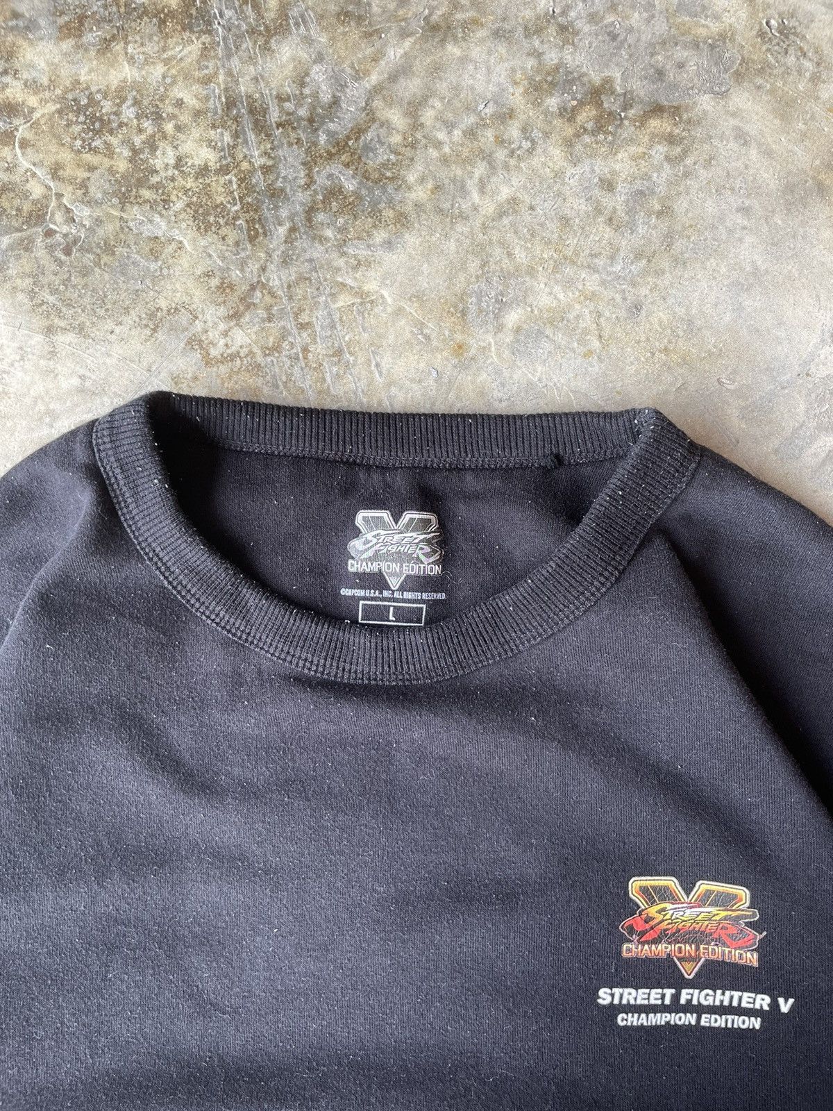 Street Fighter v crewneck sweatshirt