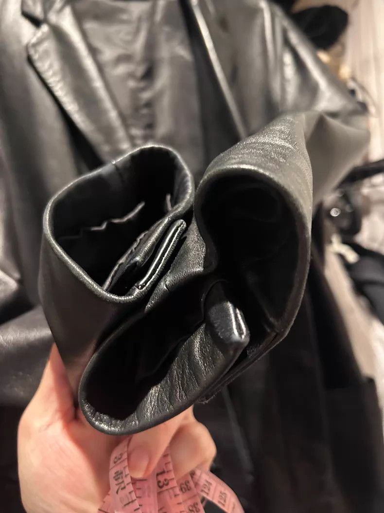 Helmut Lang Helmut Lang 04 Dragon Fly Leather Coat Size US M / EU 48-50 / 2 - 3 Thumbnail