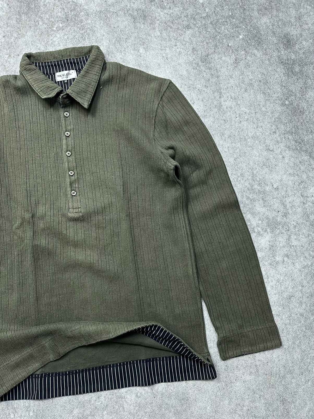 Japanese Brand Y2K MK KLEIN Homme Ifsix Lgb Style Size US M / EU 48-50 / 2 - 2 Thumbnail