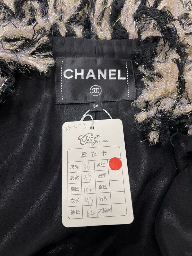 Chanel Chanel Metropolitan series tweed tassel long coat Size XS / US 0-2 / IT 36-38 - 4 Thumbnail