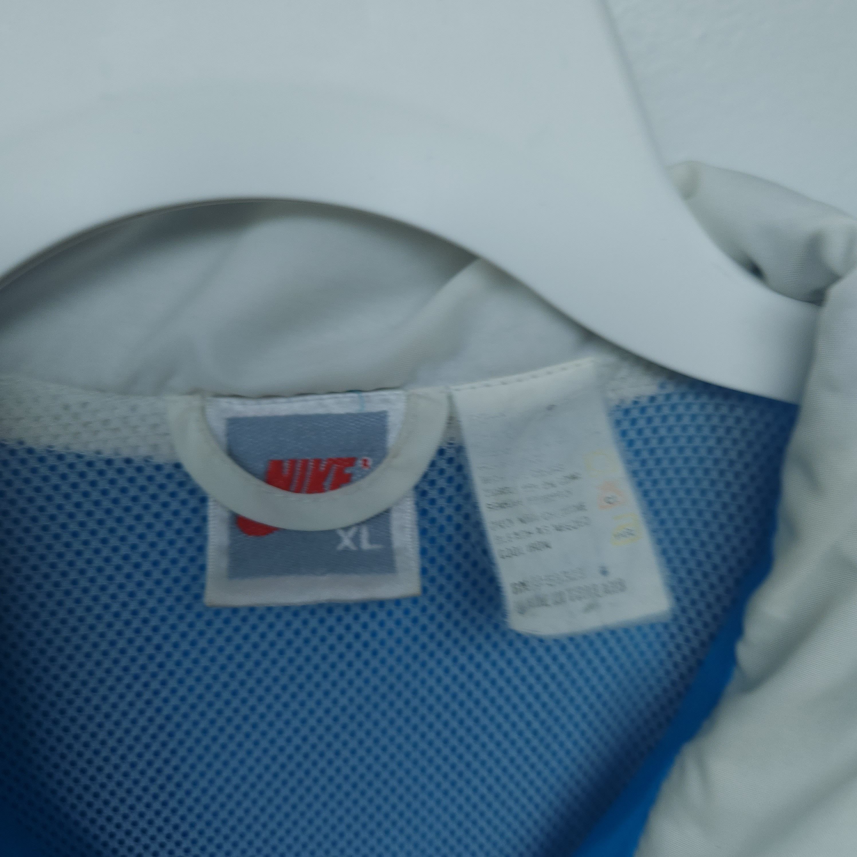 Nike × Vintage Vintage Nike Late 80s-Early 90s Windbreaker Gray Tag Size US XL / EU 56 / 4 - 4 Thumbnail