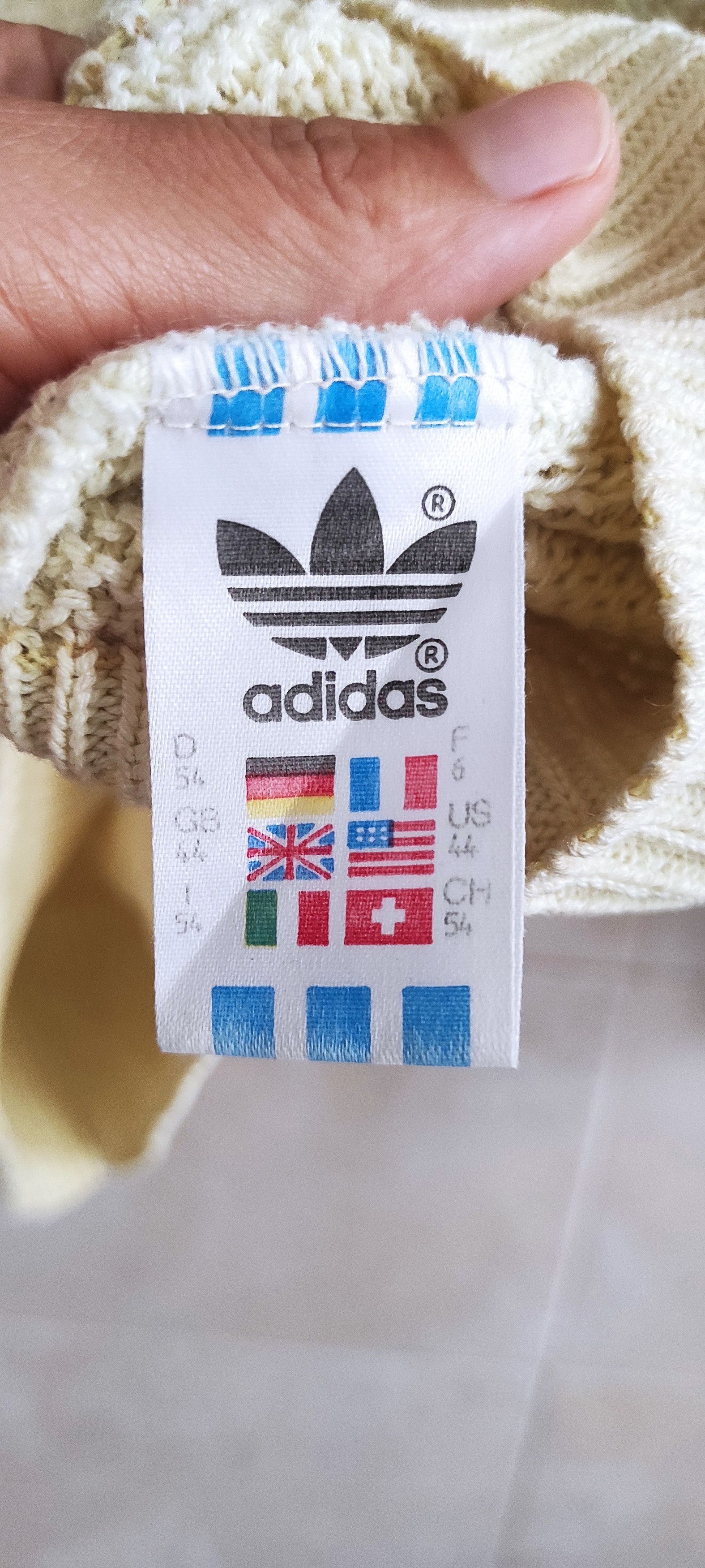 Adidas Adidas 3 Sripes Original 80s knitted sweater Made in Austria Size XL / US 12-14 / IT 48-50 - 14 Thumbnail