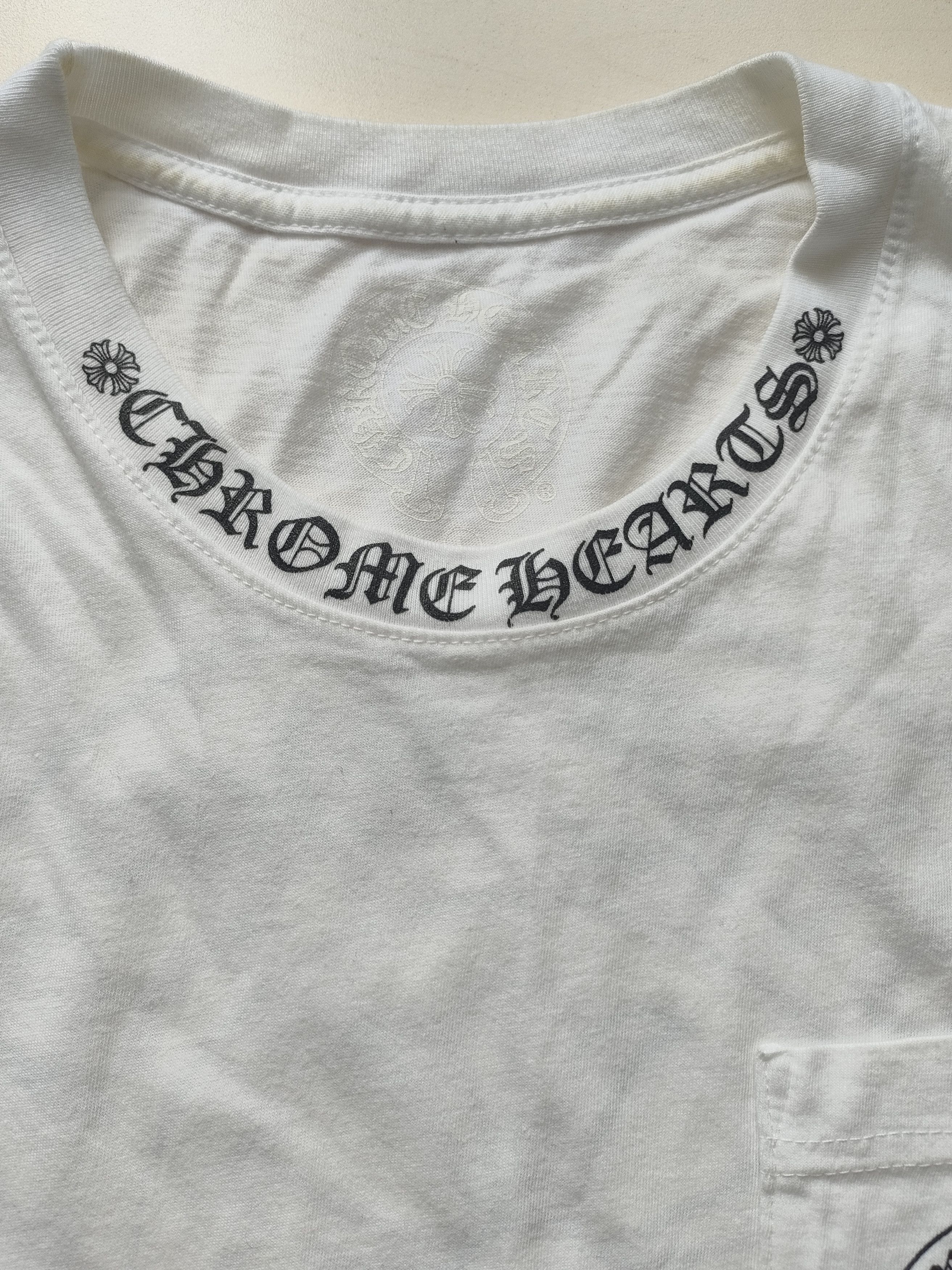 Chrome Hearts Chrome Hearts Gradient Script Logo Short Sleeve Tee Size US L / EU 52-54 / 3 - 3 Thumbnail