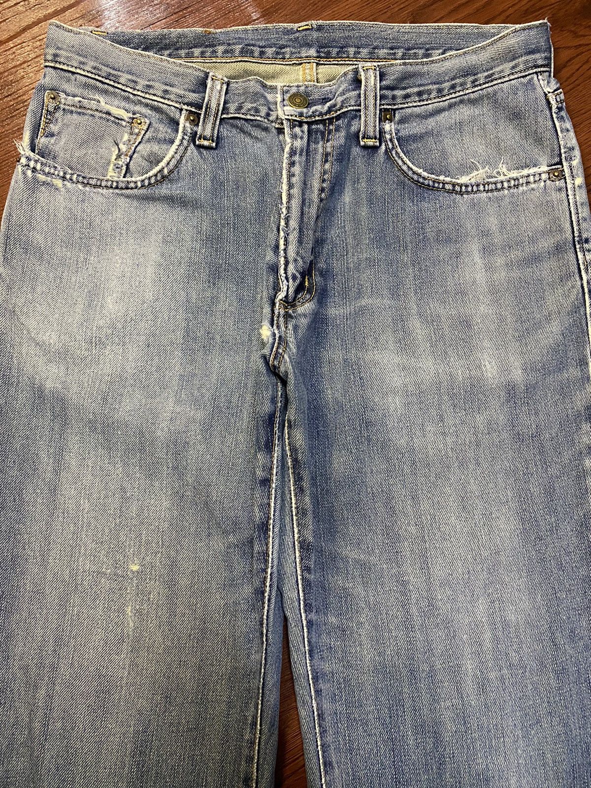 Edwin Vintage Edwin404 Japan Faded Wash Baggy Jeans Size US 34 / EU 50 - 3 Thumbnail