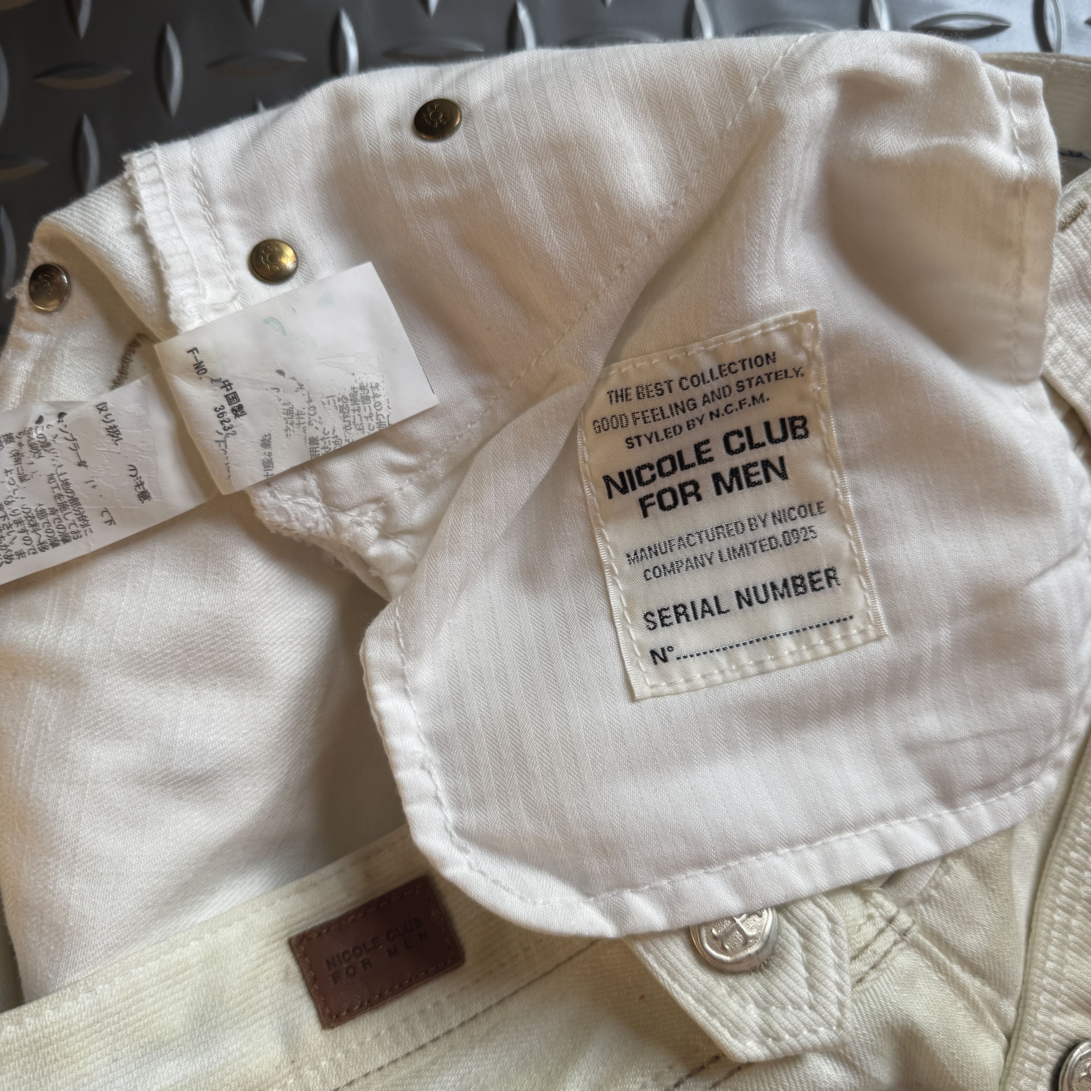 Rare Nicole Club For Men Japanese Archive Flare Pants