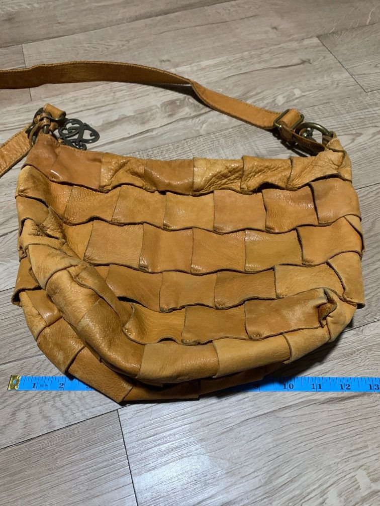 Leather Leather Patches Handbag Kapital Style Size ONE SIZE - 21 Thumbnail