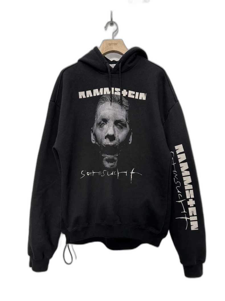 Vetements ramstein graphic print black hoodie Size US M / EU 48-50 / 2 - 1 Thumbnail