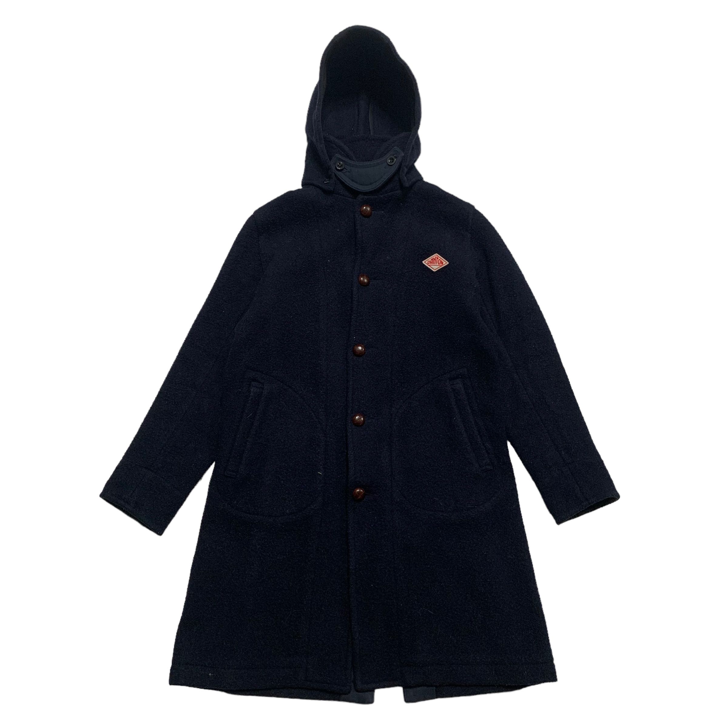 Danton Danton Hooded Wool Long Jacket Size US S / EU 44-46 / 1 - 1 Thumbnail